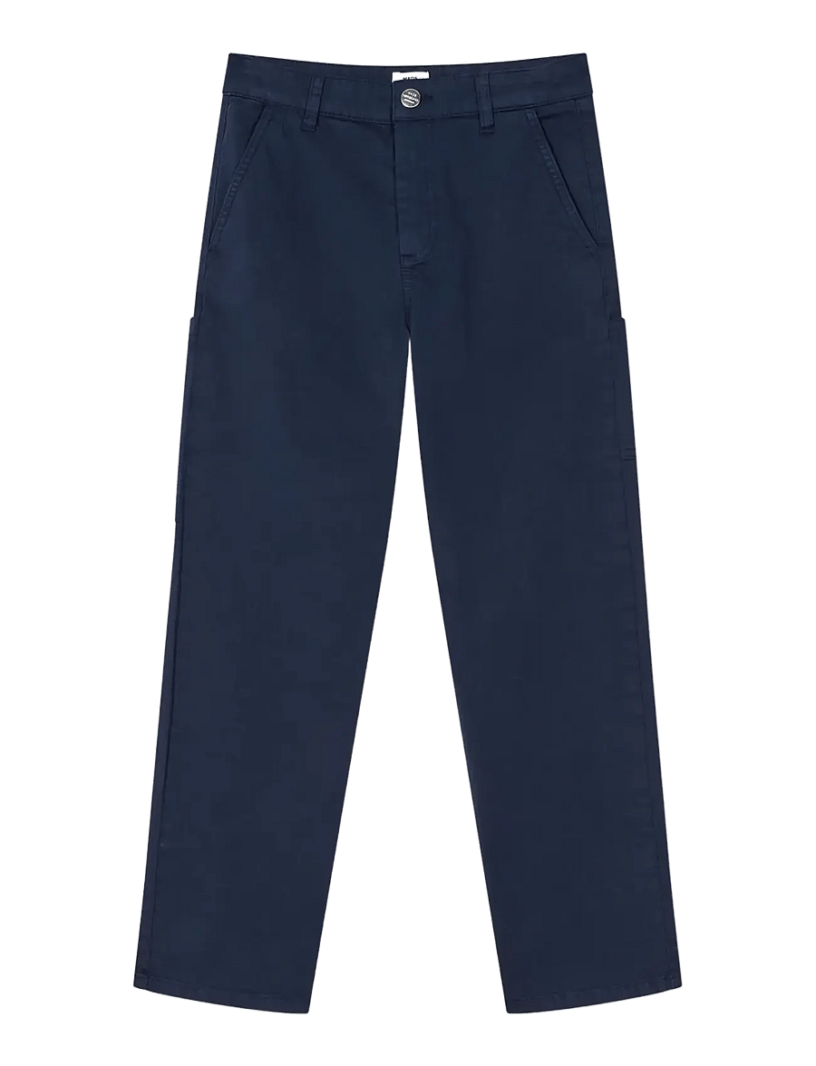 Mads Nørgaard - Stretch Twill Payno P Pants - chino-buxur - sky captain - 1