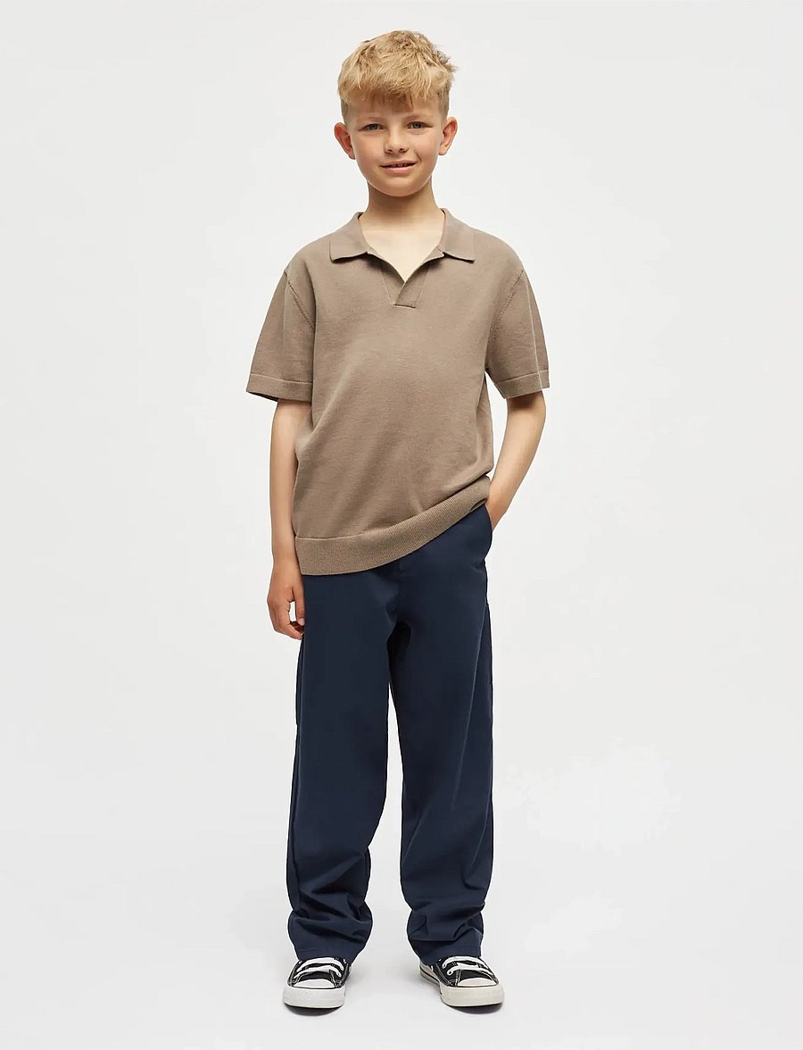 Mads Nørgaard - Stretch Twill Payno P Pants - chino-buxur - sky captain - 0