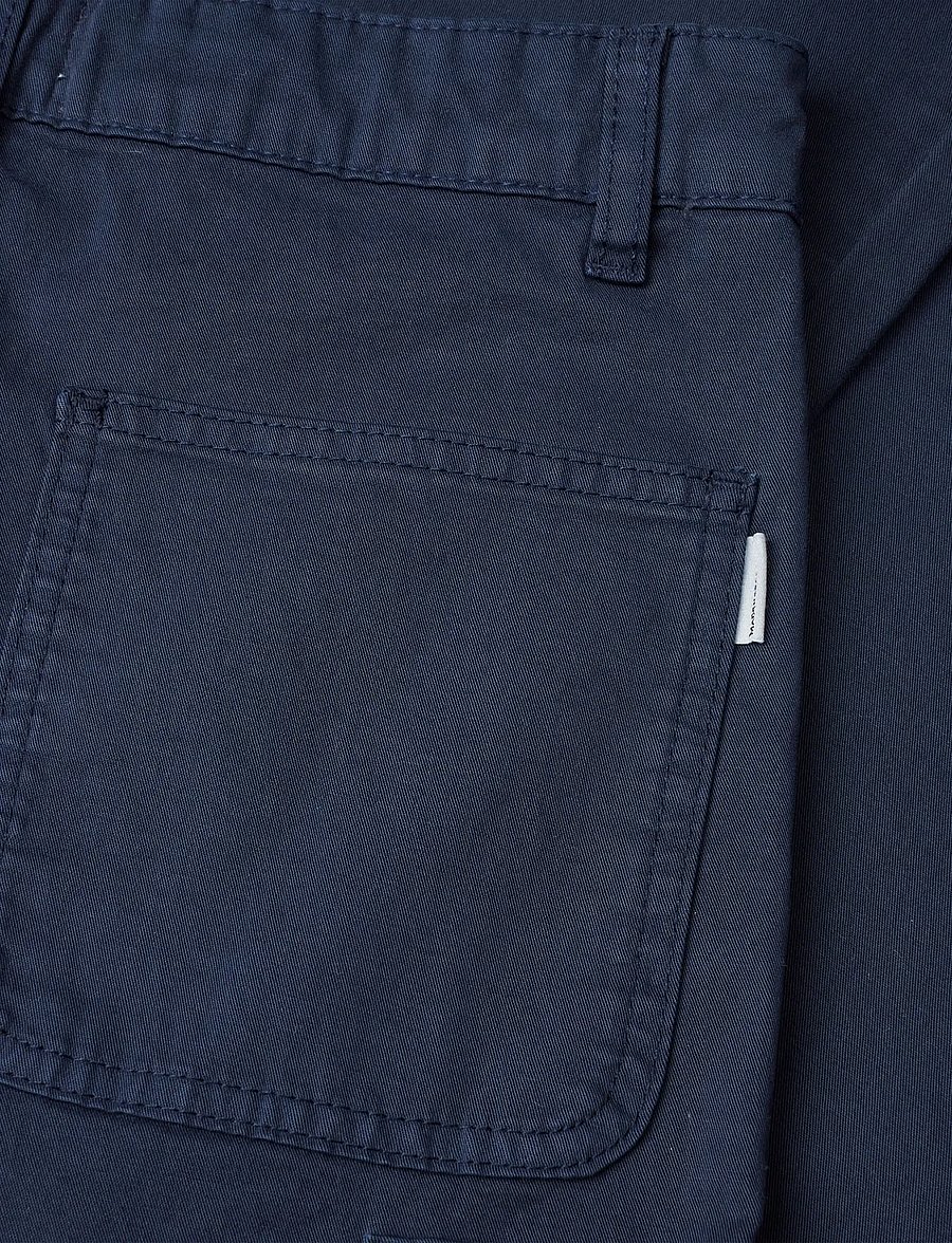 Mads Nørgaard - Stretch Twill Payno P Pants - chino-buxur - sky captain - 4