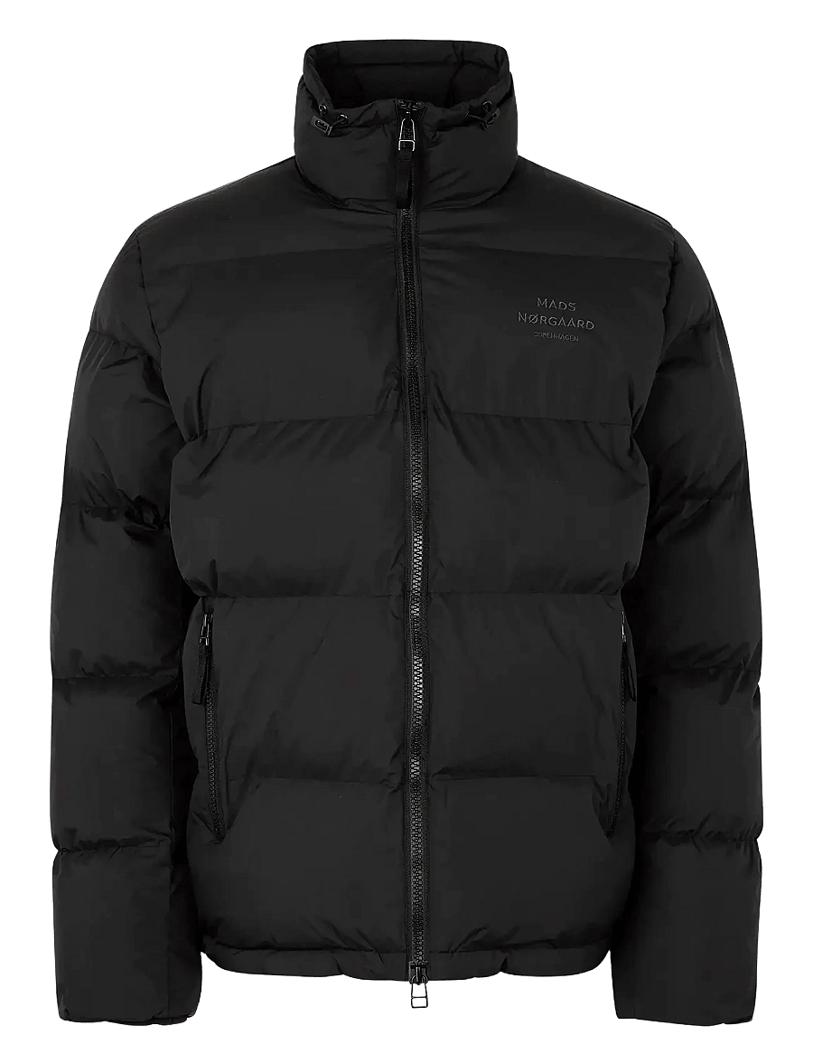 Mads Nørgaard - Light Ripstop Junos - dunjackor - black - 0