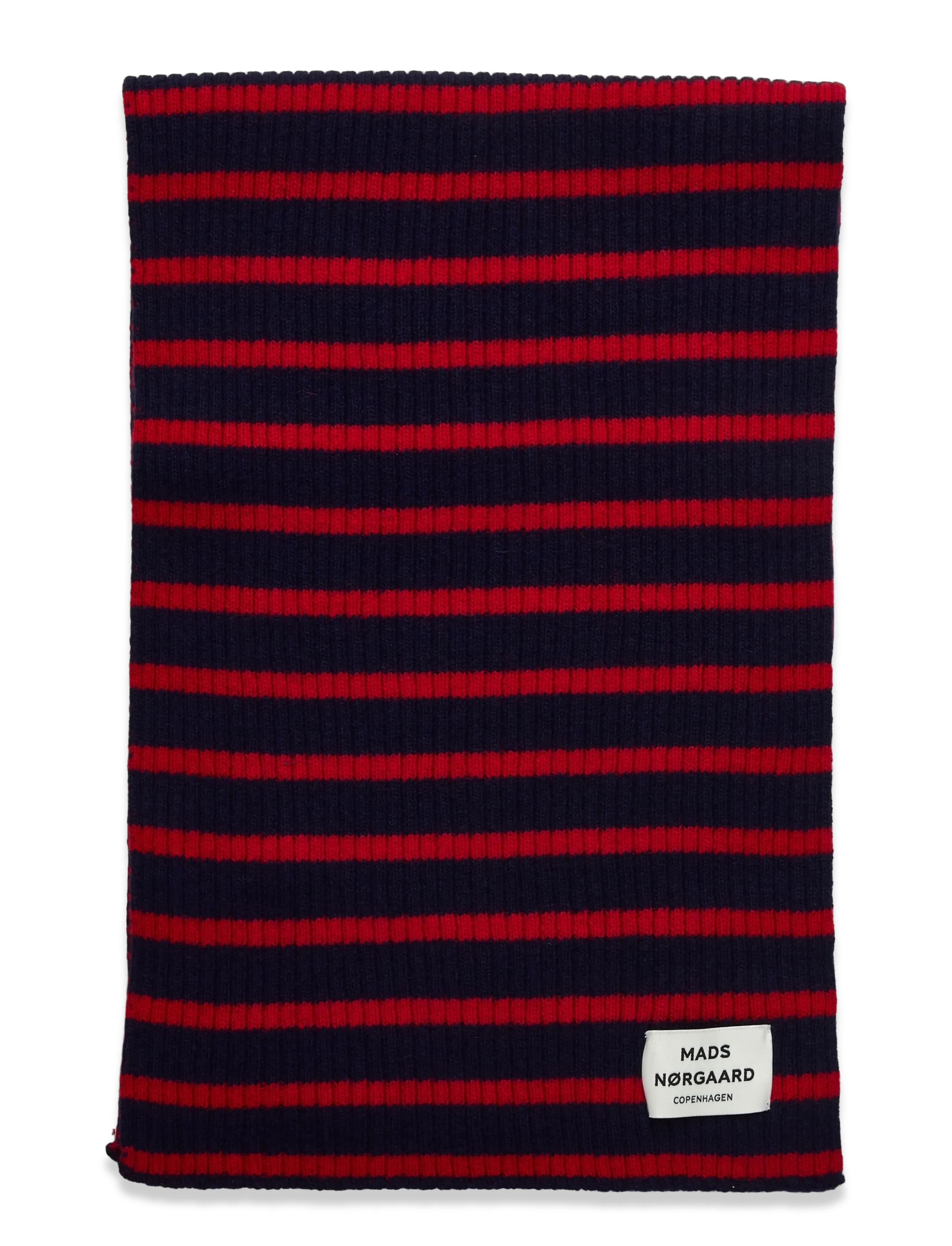 Mads Nørgaard - Yota Grafenau Scarf - halstørklæder - parisian night/high risk red - 1