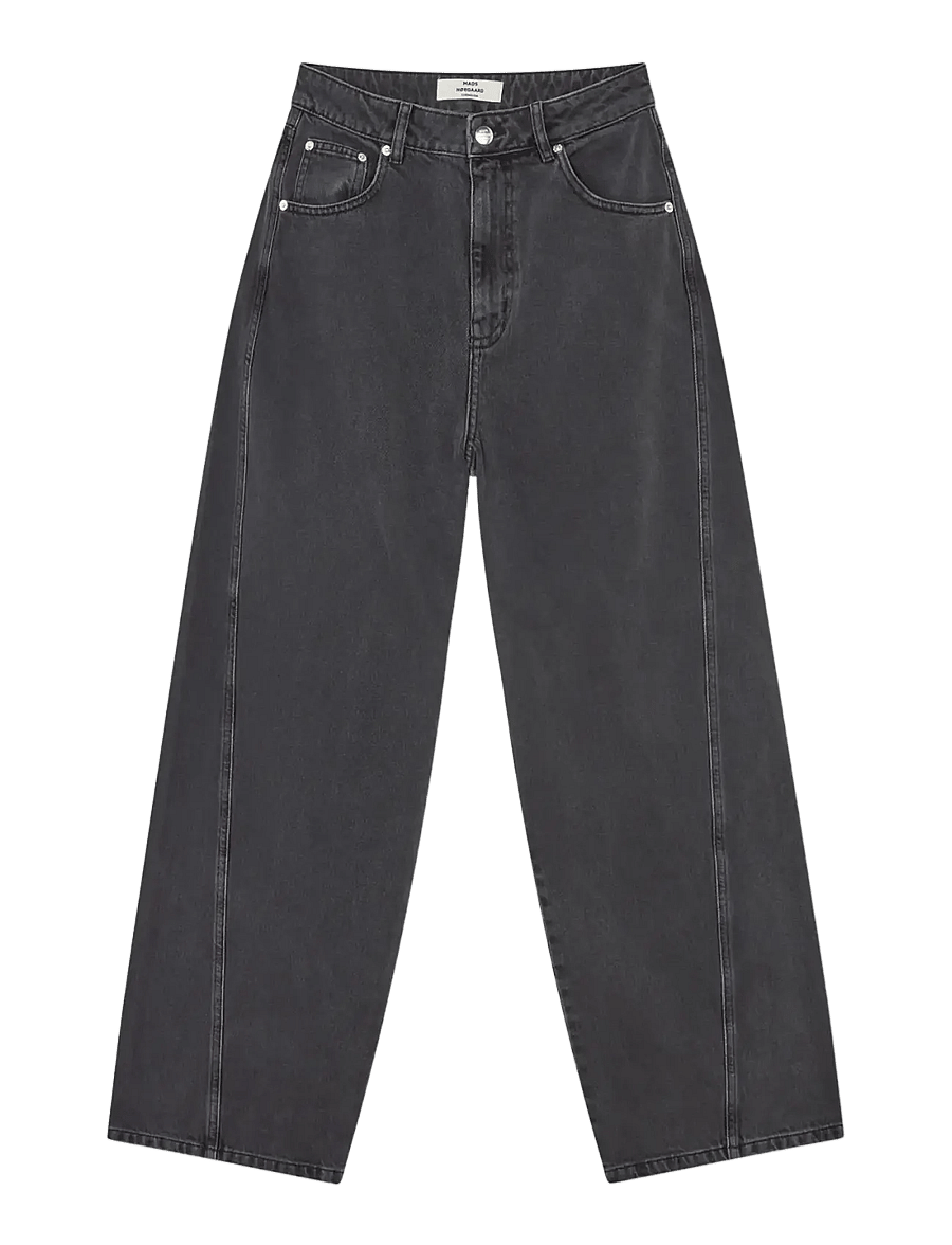 Mads Nørgaard - Luke Black Denim Christel Jeans - vida jeans - black vintage - 1