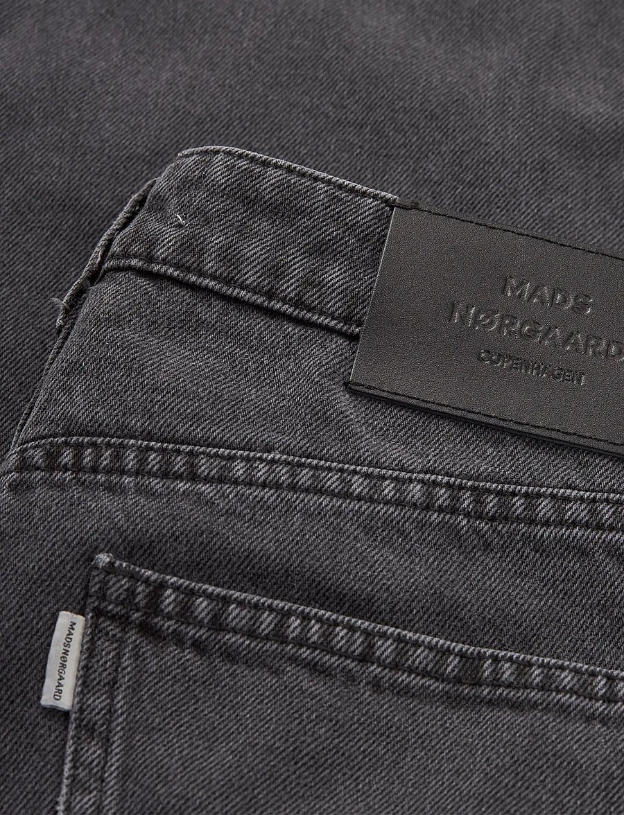 Mads Nørgaard - Luke Black Denim Christel Jeans - vida jeans - black vintage - 2