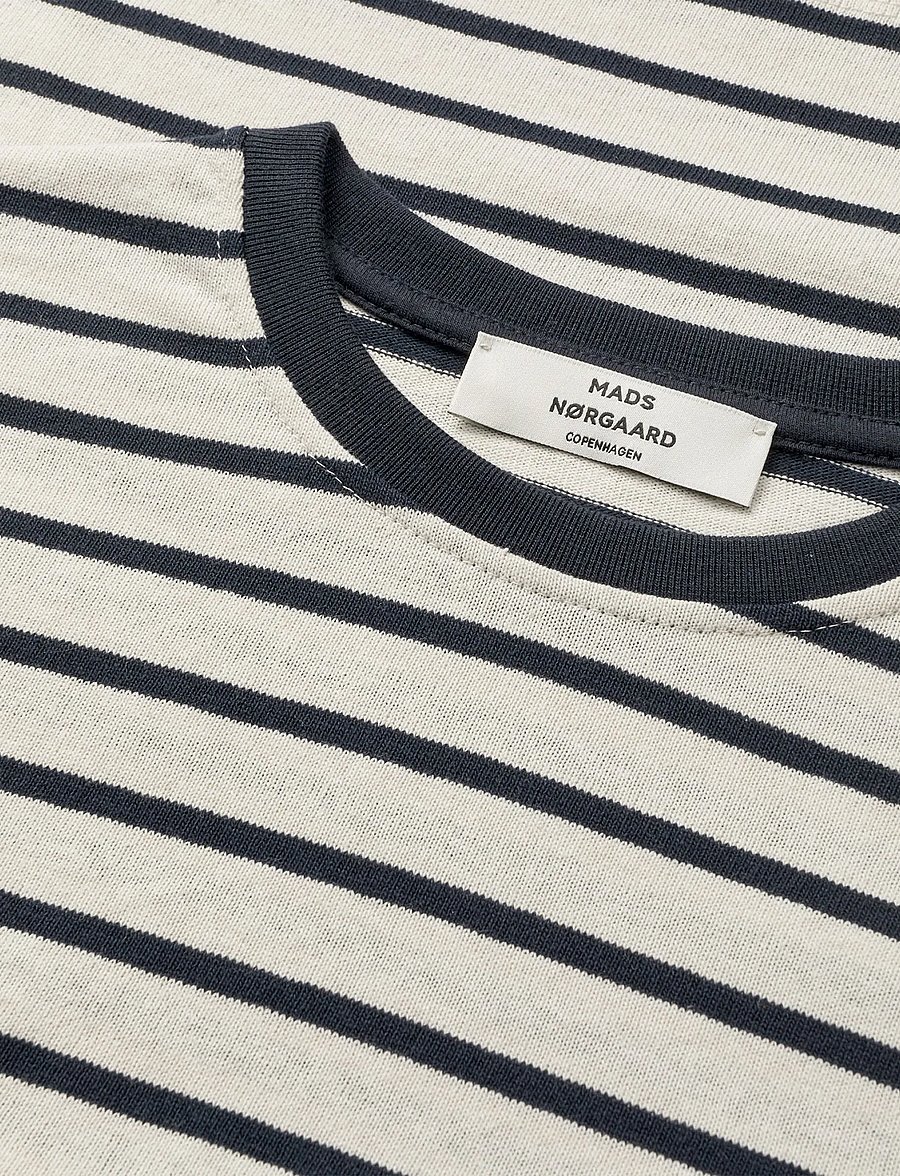 Mads Nørgaard - Pablo Maggie Tee LS - pikkade varrukatega topid - vanilla ice/sky captain - 3