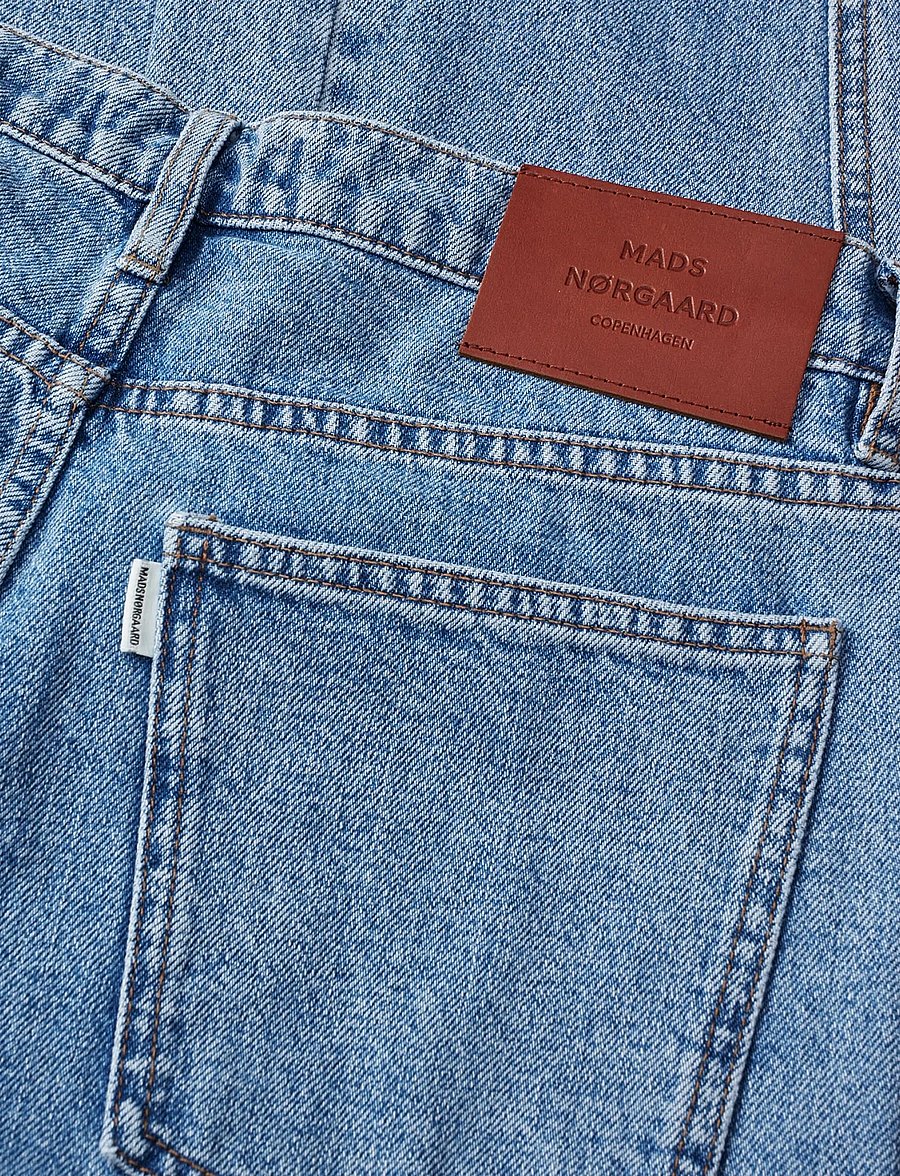 Mads Nørgaard - Luke Denim Regy Jeans - raka jeans - blue vintage - 3