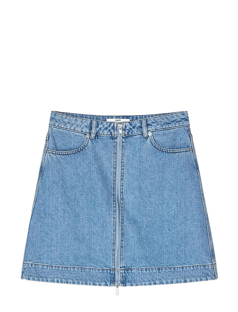 Mads Nørgaard - Luke Denim Riva Skirt - jeansröcke - blue vintage - 1