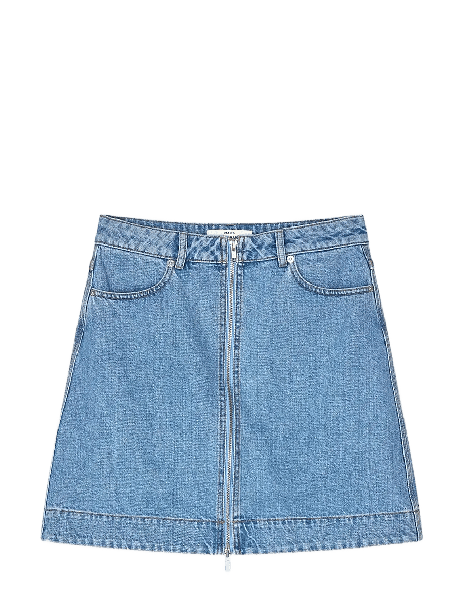 Mads Nørgaard - Luke Denim Riva Skirt - teksaseelikud - blue vintage - 1