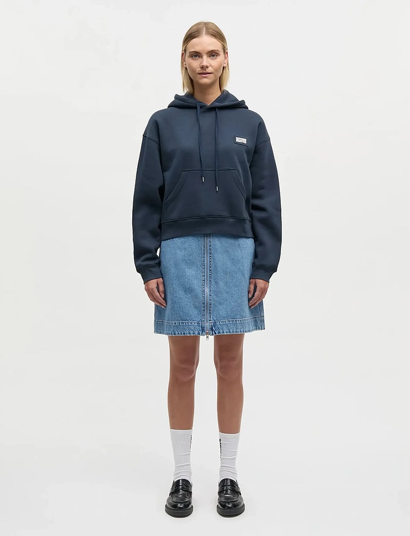 Mads Nørgaard - Luke Denim Riva Skirt - jeansröcke - blue vintage - 0