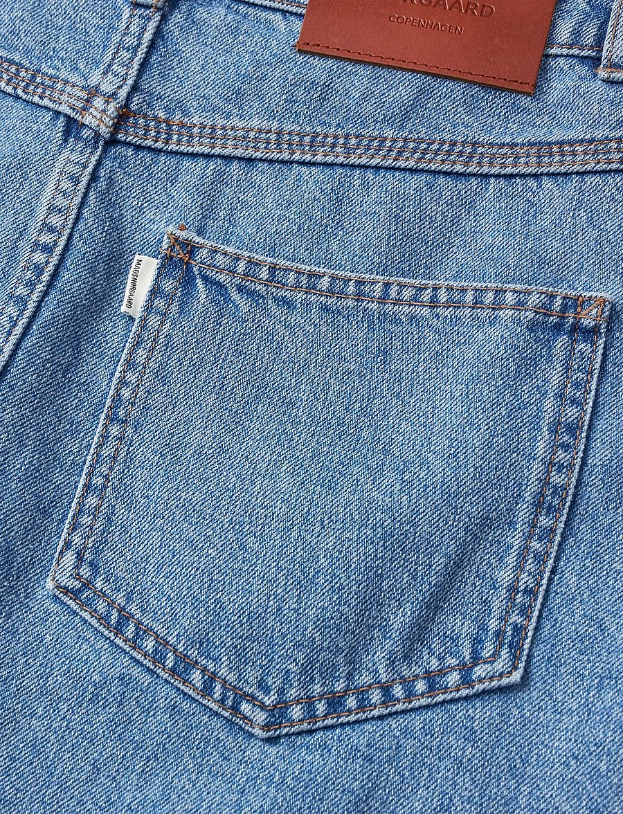 Mads Nørgaard - Luke Denim Riva Skirt - teksaseelikud - blue vintage - 3