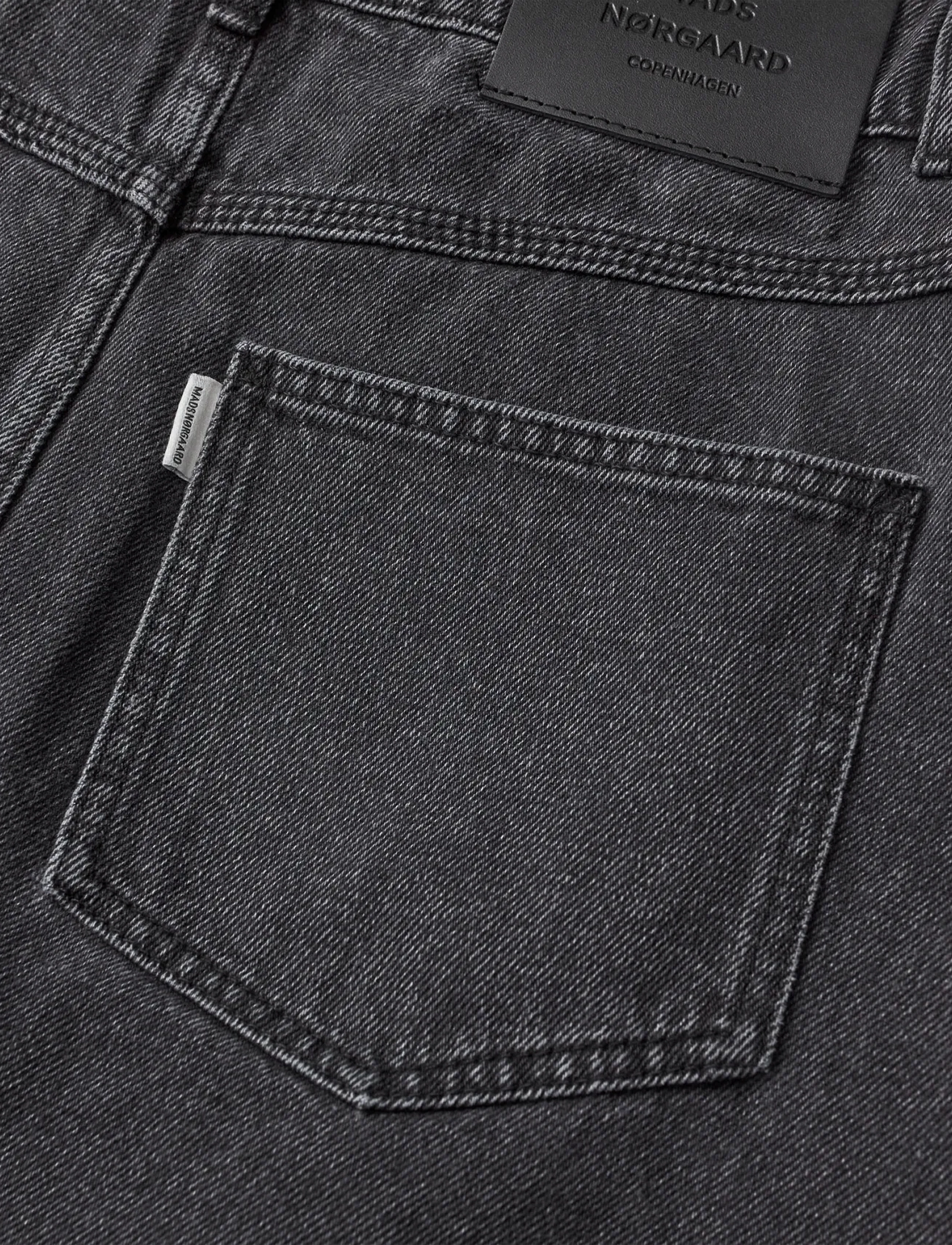 Mads Nørgaard - Luke Black Denim Riva Skirt - denimnederdele - black vintage - 3