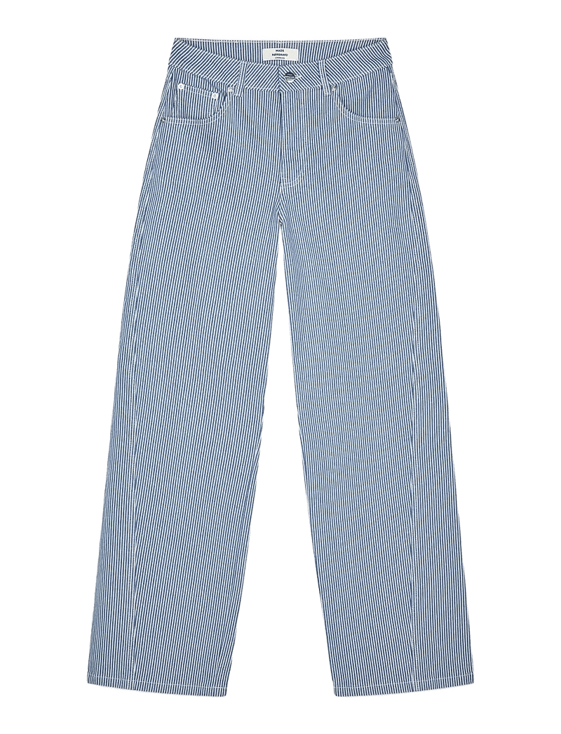 Mads Nørgaard - Hickory Punk Christel Jeans - laia säärega teksad - bright cobalt - 1