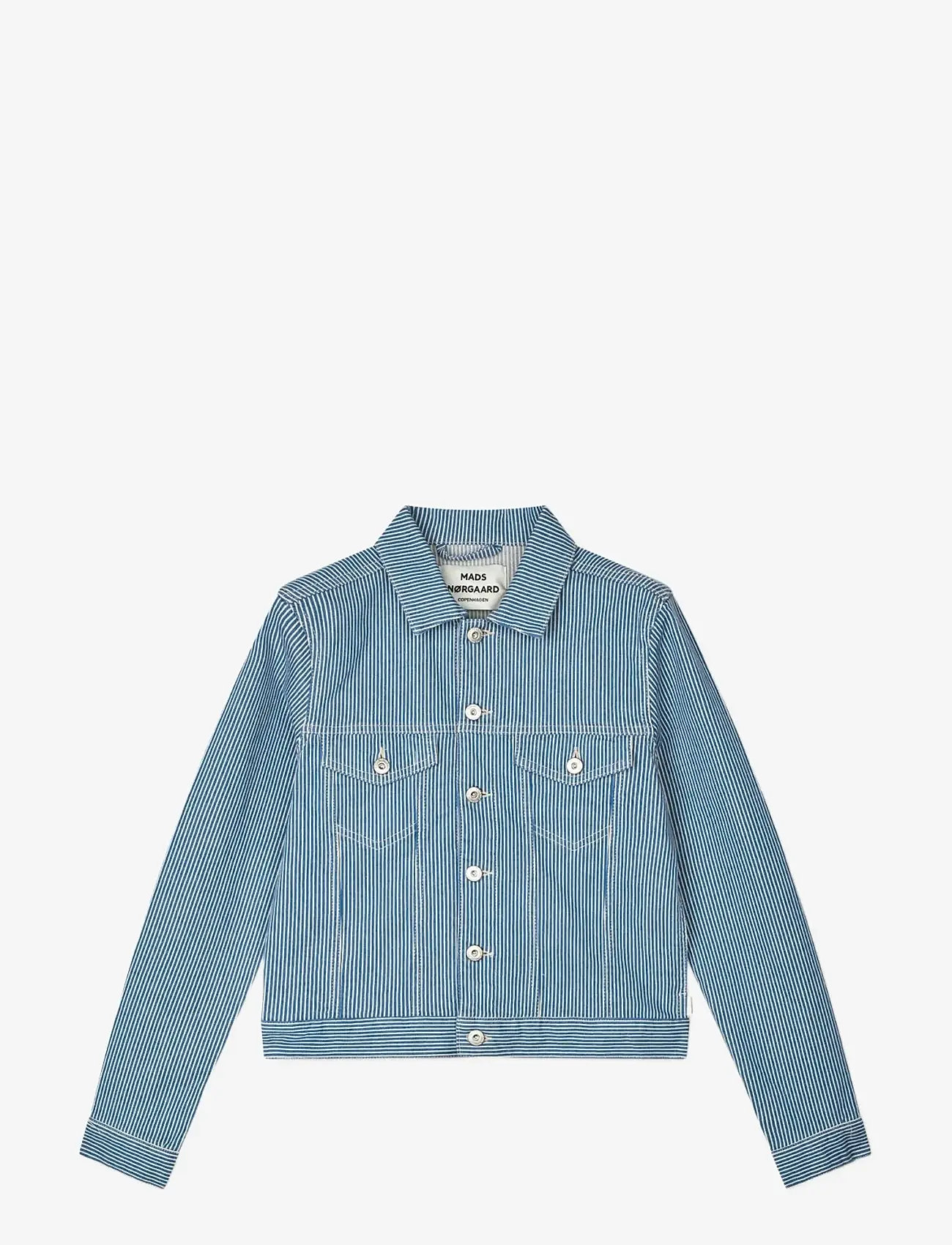 Mads Nørgaard - Hickory Punk Demi Jacket - forårsjakker - bright cobalt - 1