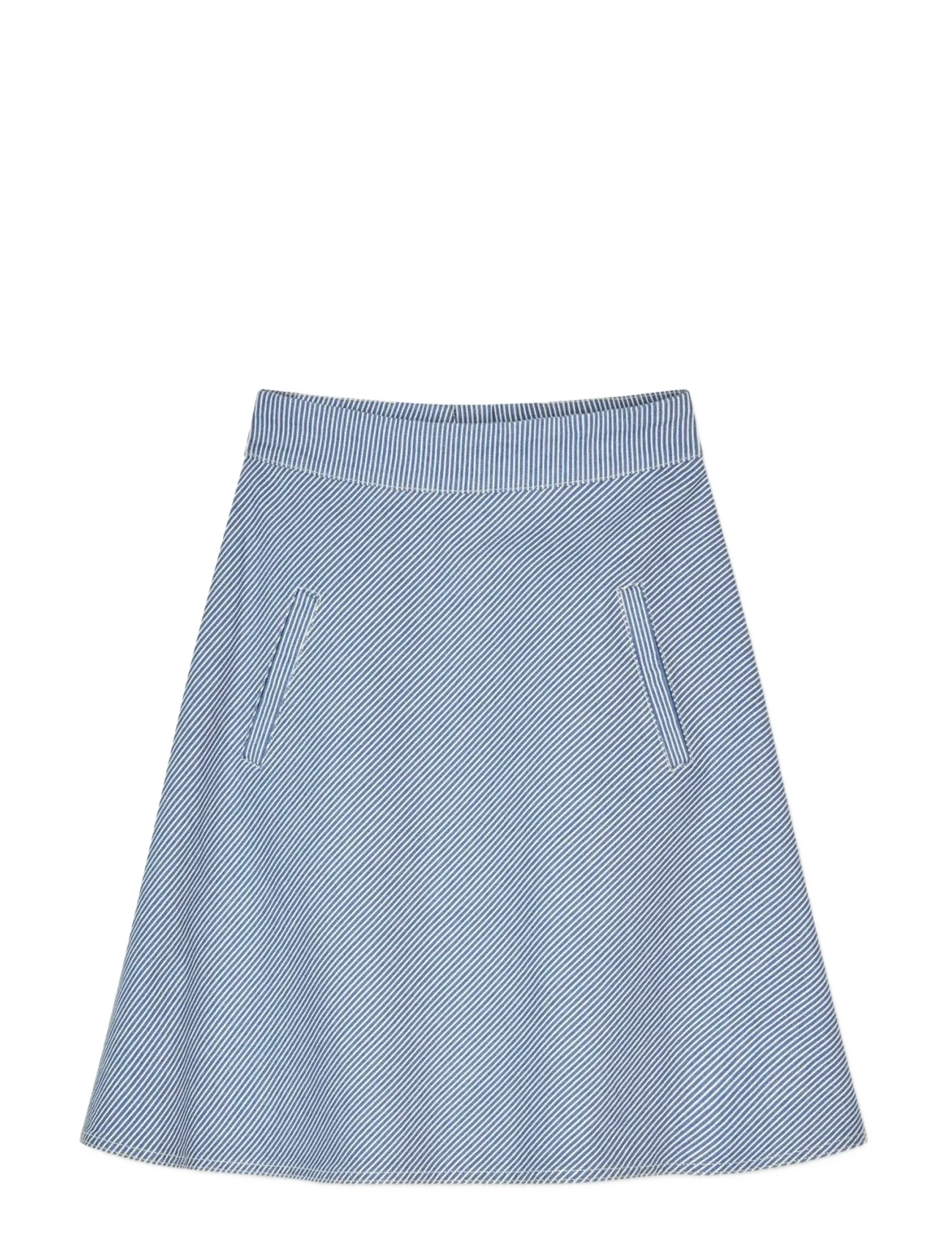 Mads Nørgaard Hickory Punk Stelly Skirt - Mads Nørgaard - BRIGHT COBALT / blue