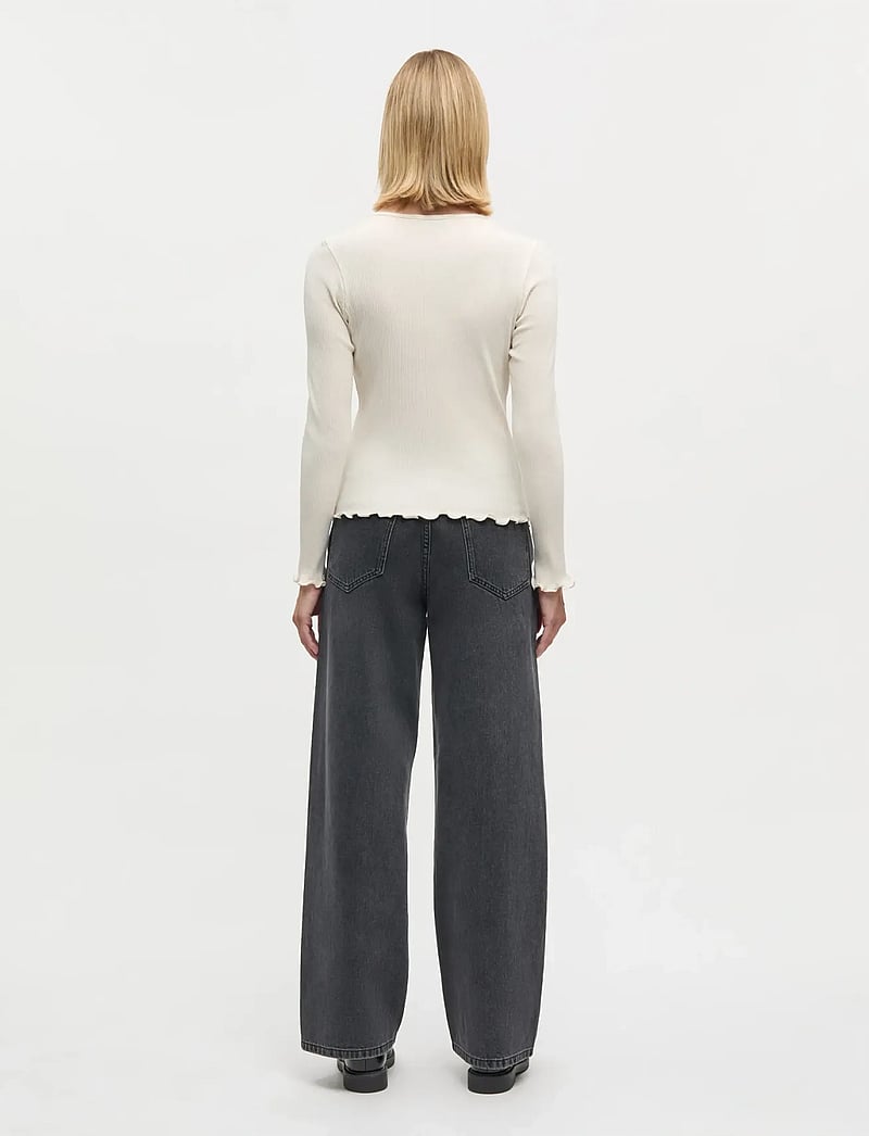 Mads Nørgaard - 4x2 Teco Amy Cardigan - cardigans - almond oil - 2