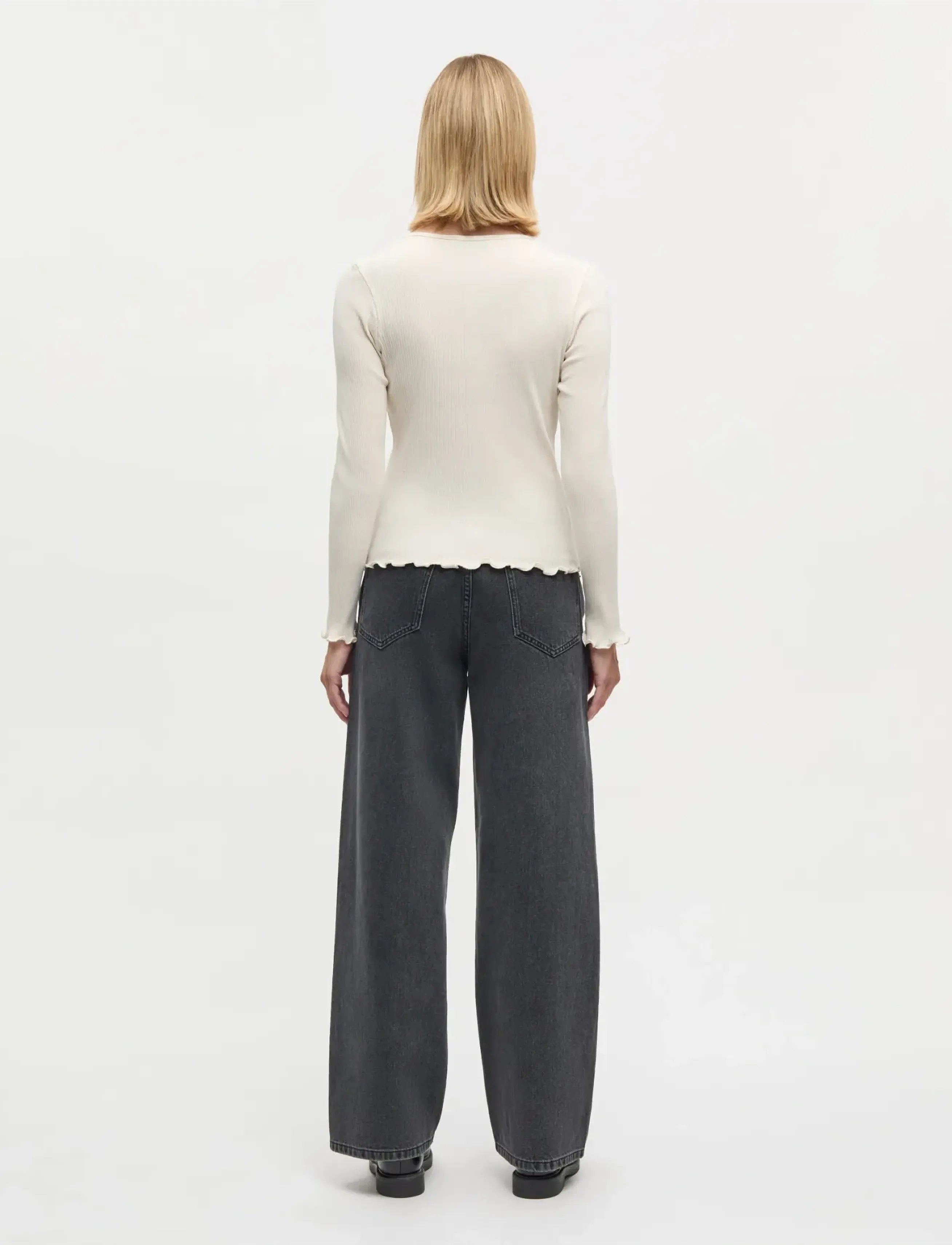 Mads Nørgaard - 4x2 Teco Amy Cardigan - strickjacken - almond oil - 2