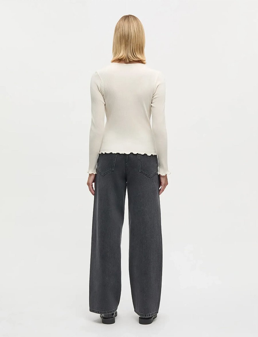 Mads Nørgaard - 4x2 Teco Amy Cardigan - strickjacken - almond oil - 2