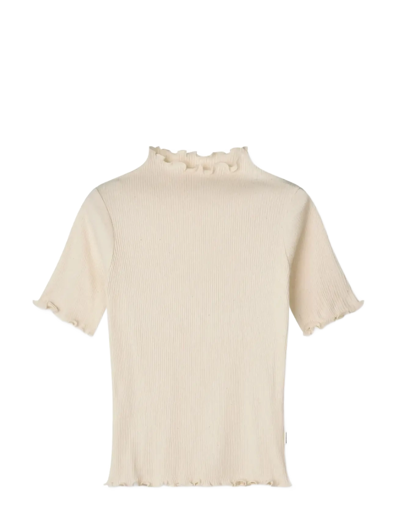 Mads Nørgaard 4x2 Teco Trine Tee - Tøj - ALMOND OIL / cream