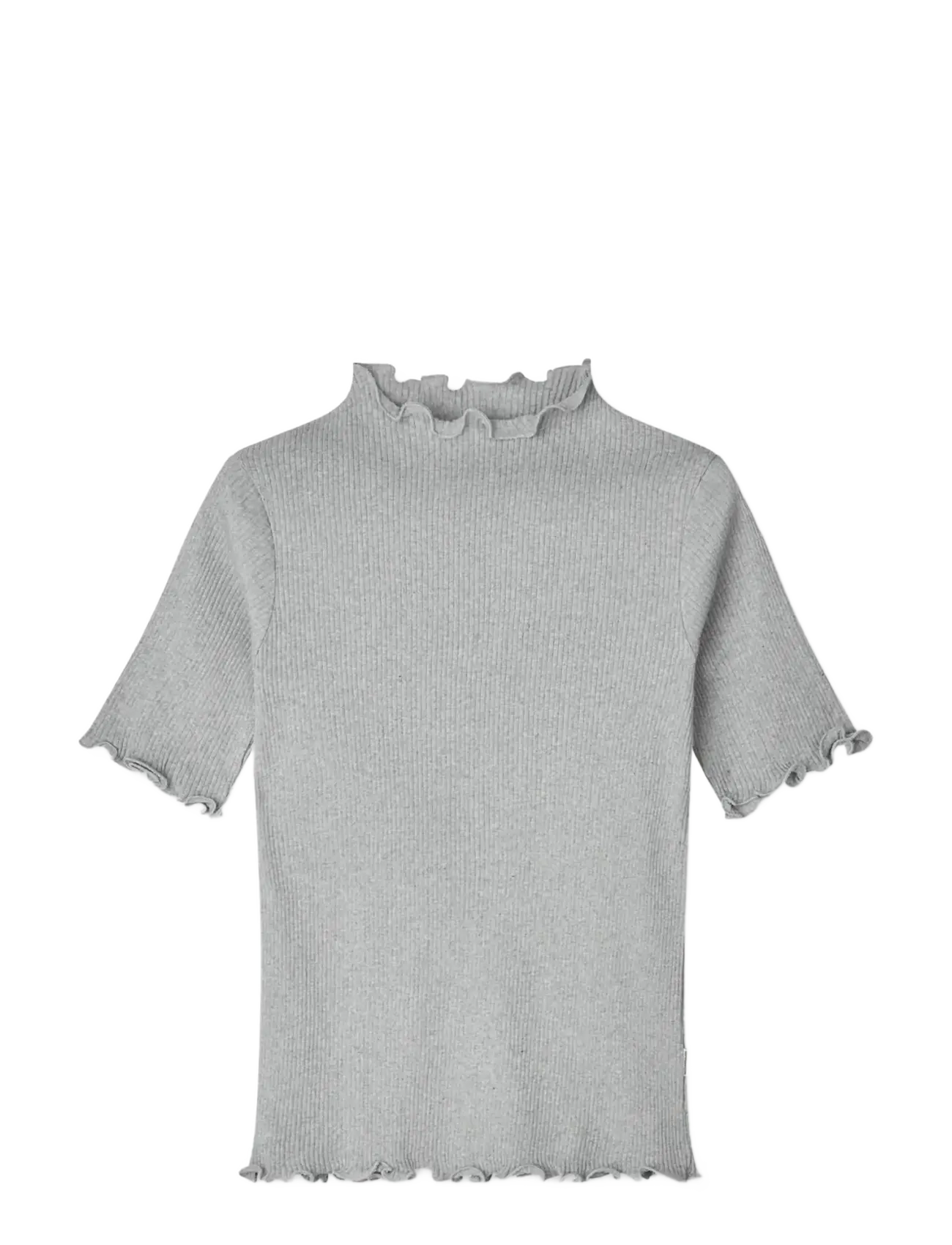 Mads Nørgaard 4x2 Teco Trine Tee - T-shirts - GREY MELANGE / grey