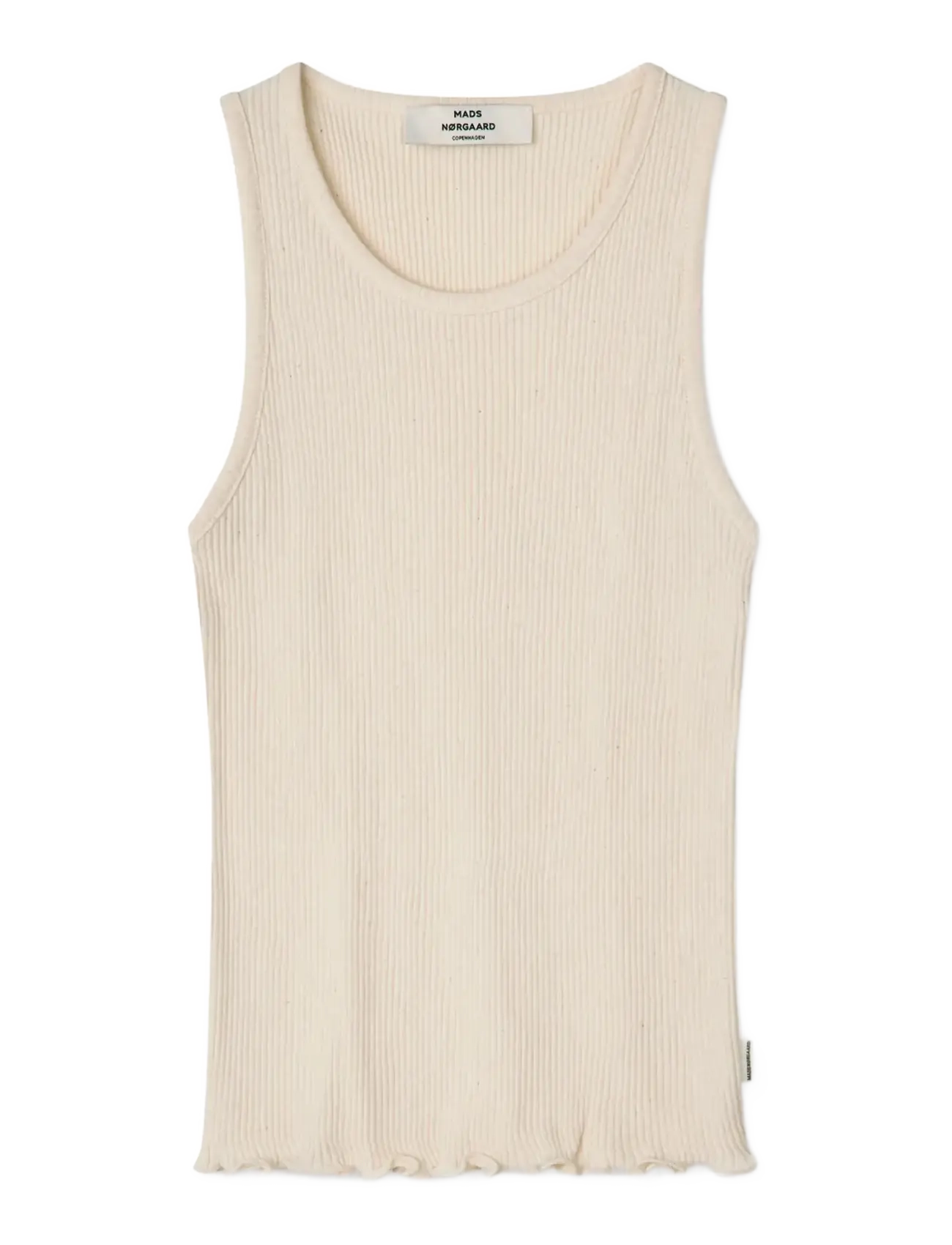 Mads Nørgaard 4x2 Teco Addie Top - T-shirts & Toppar - ALMOND OIL / cream