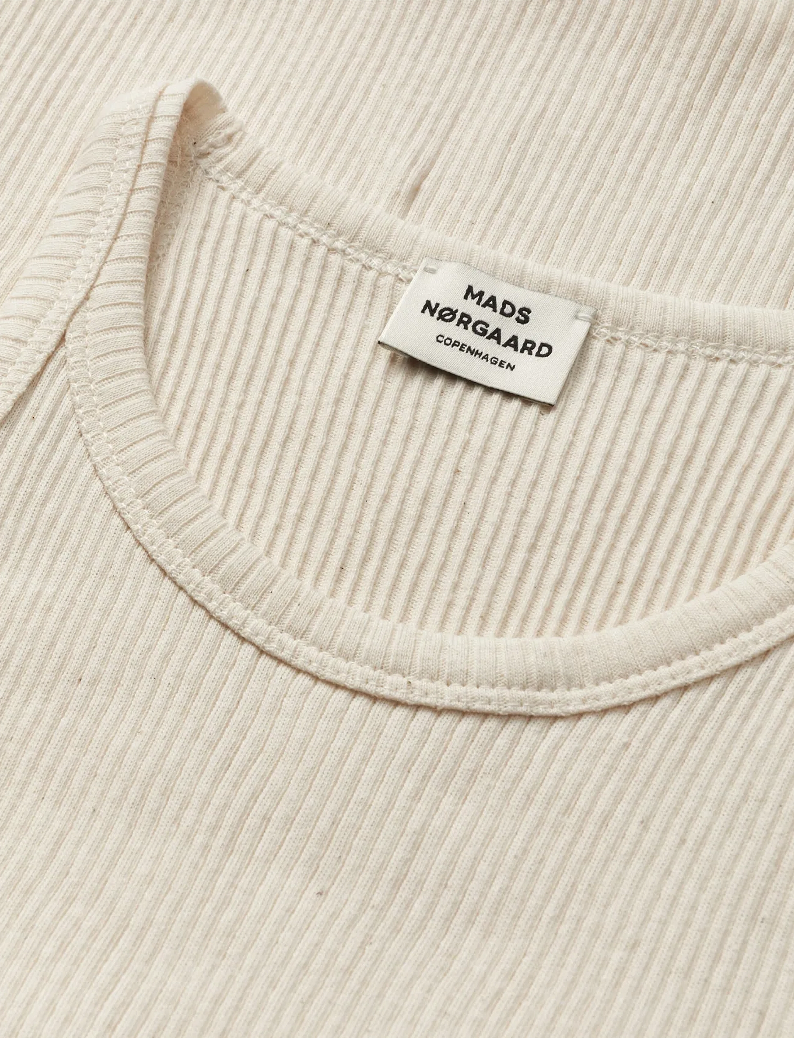 Mads Nørgaard - 4x2 Teco Addie Top - tanktops - almond oil - 1