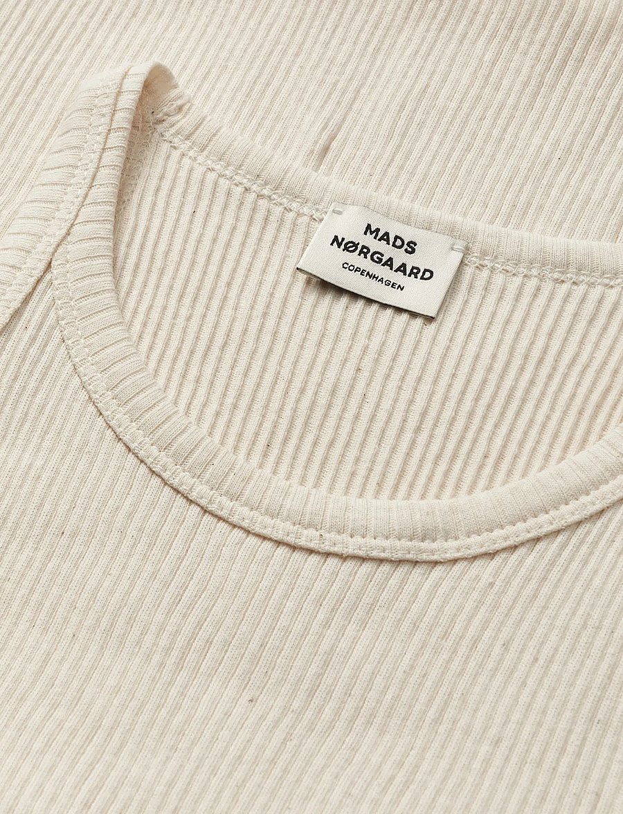 Mads Nørgaard - 4x2 Teco Addie Top - Ärmellose tops - almond oil - 1