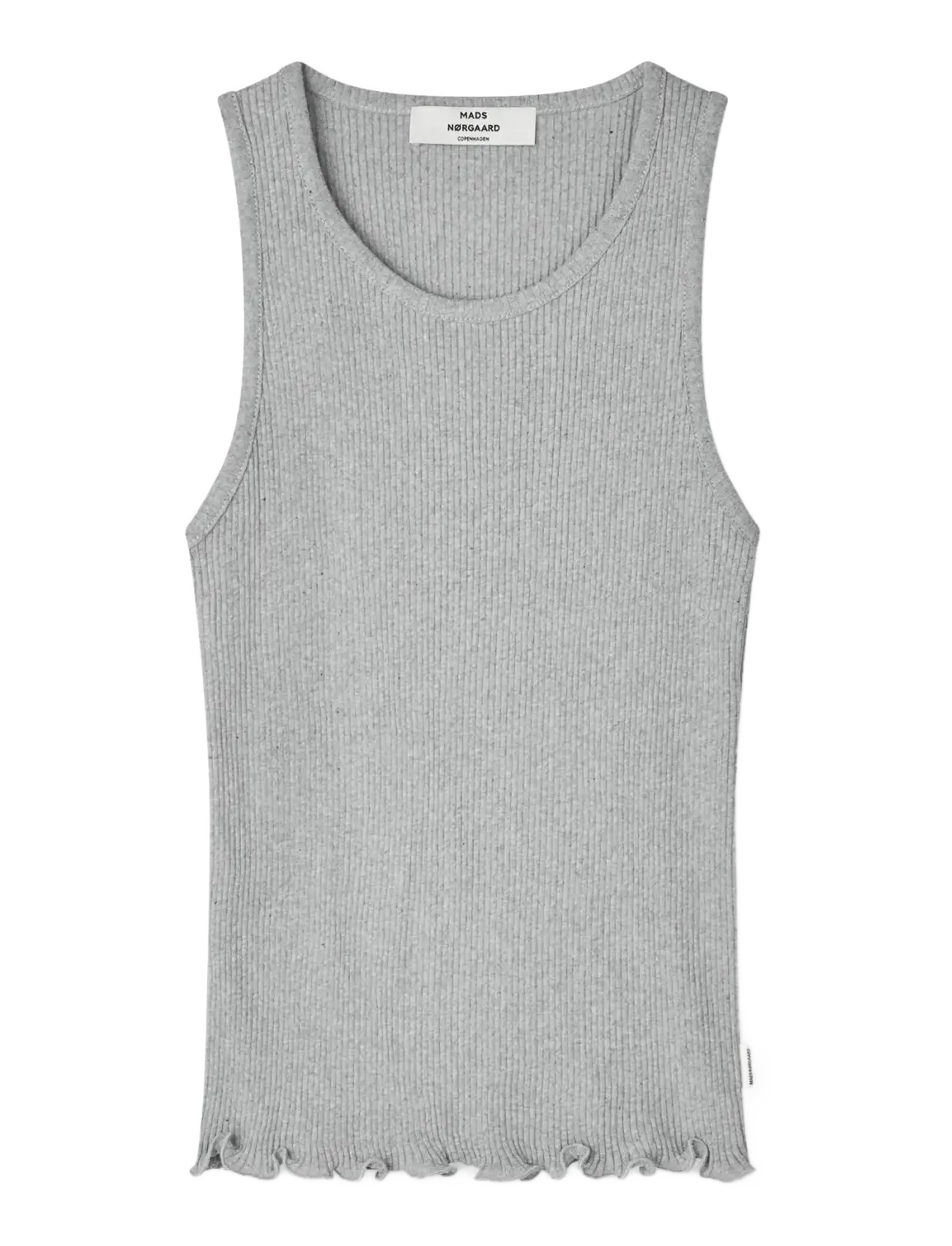 Mads Nørgaard 4x2 Teco Addie Top - Klær - GREY MELANGE / grey