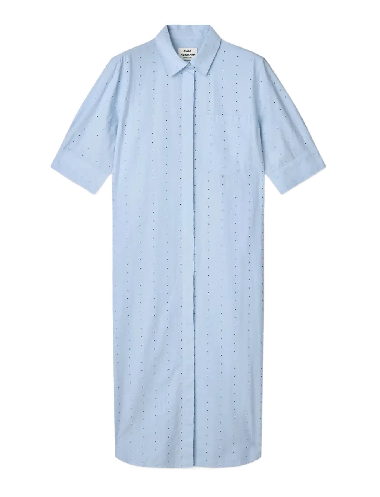MADS NØRGAARD Broda Nancy Kleid Blau - 34 - Damen