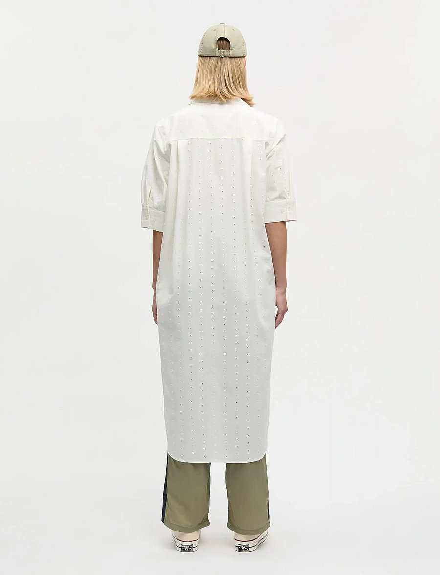 Mads Nørgaard - Broda Nancy Dress - robes chemises - snow white - 2