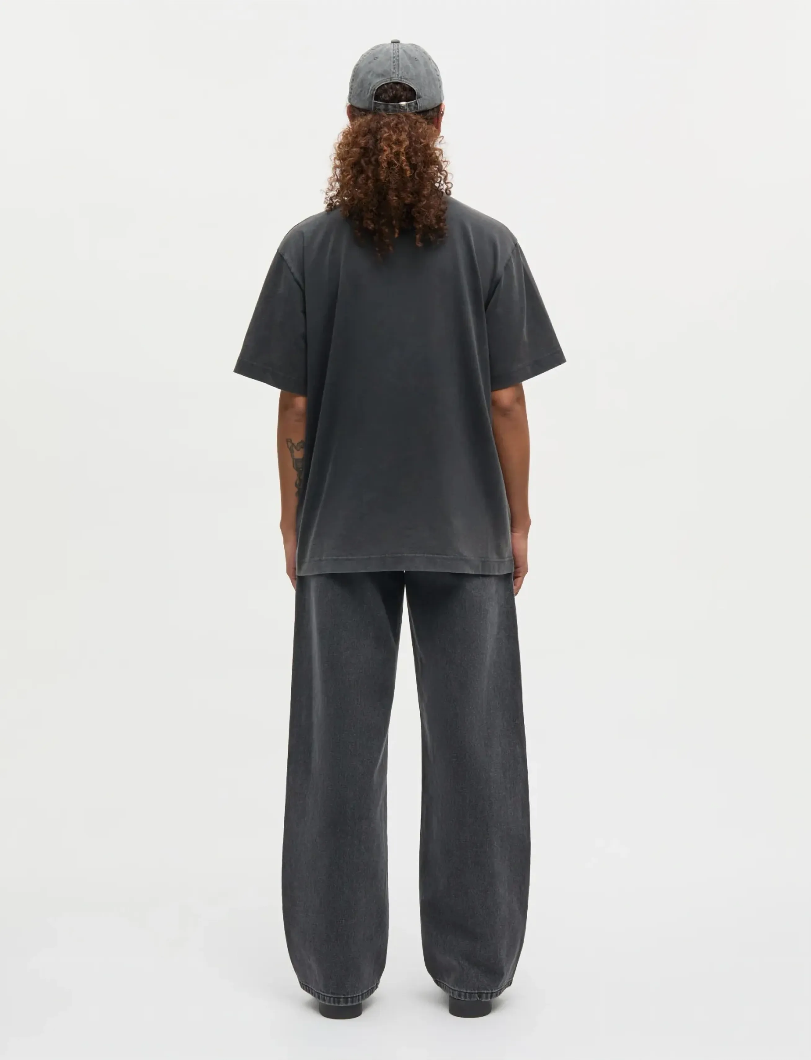 Mads Nørgaard - Cotton Jersey Dassel Tee - t-paidat - black - 2