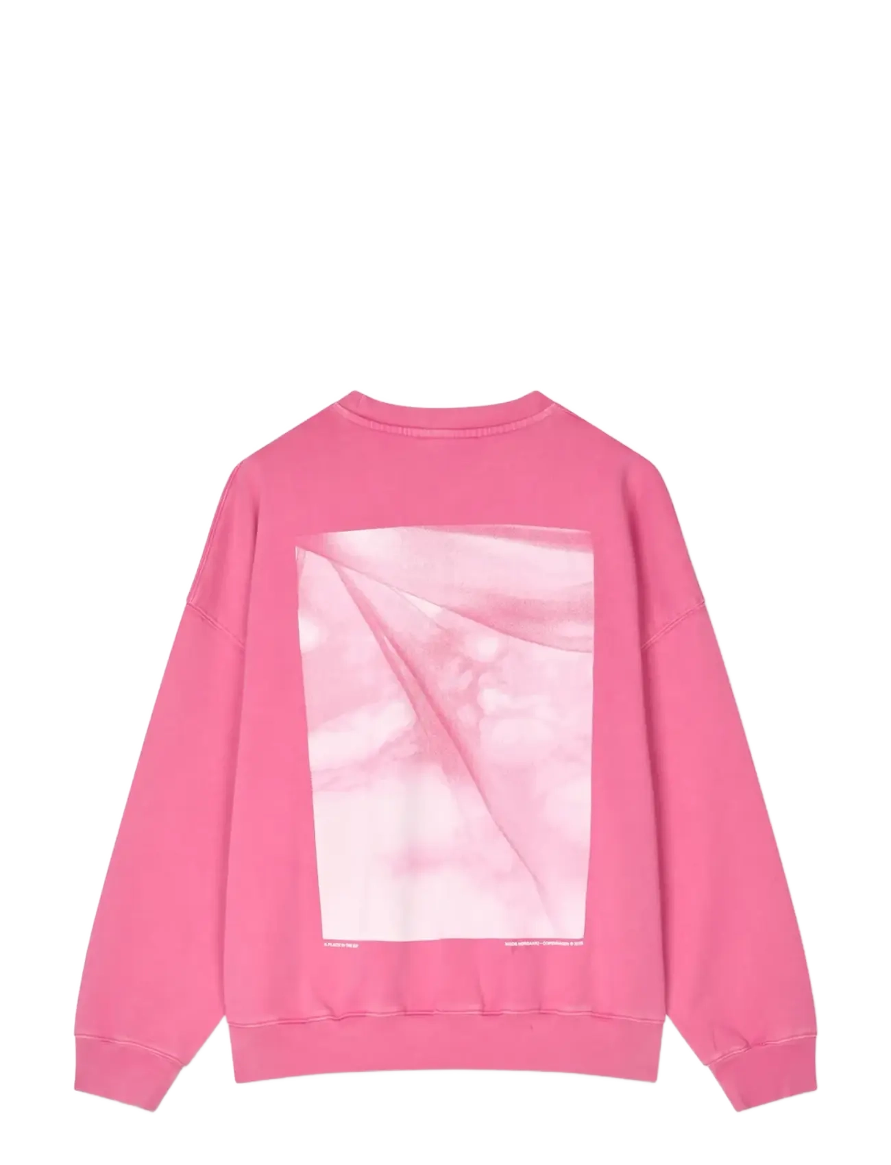 Mads Nørgaard - Compact Cotton Atli Sweatshirt - fashion trends - carmine rose - 2