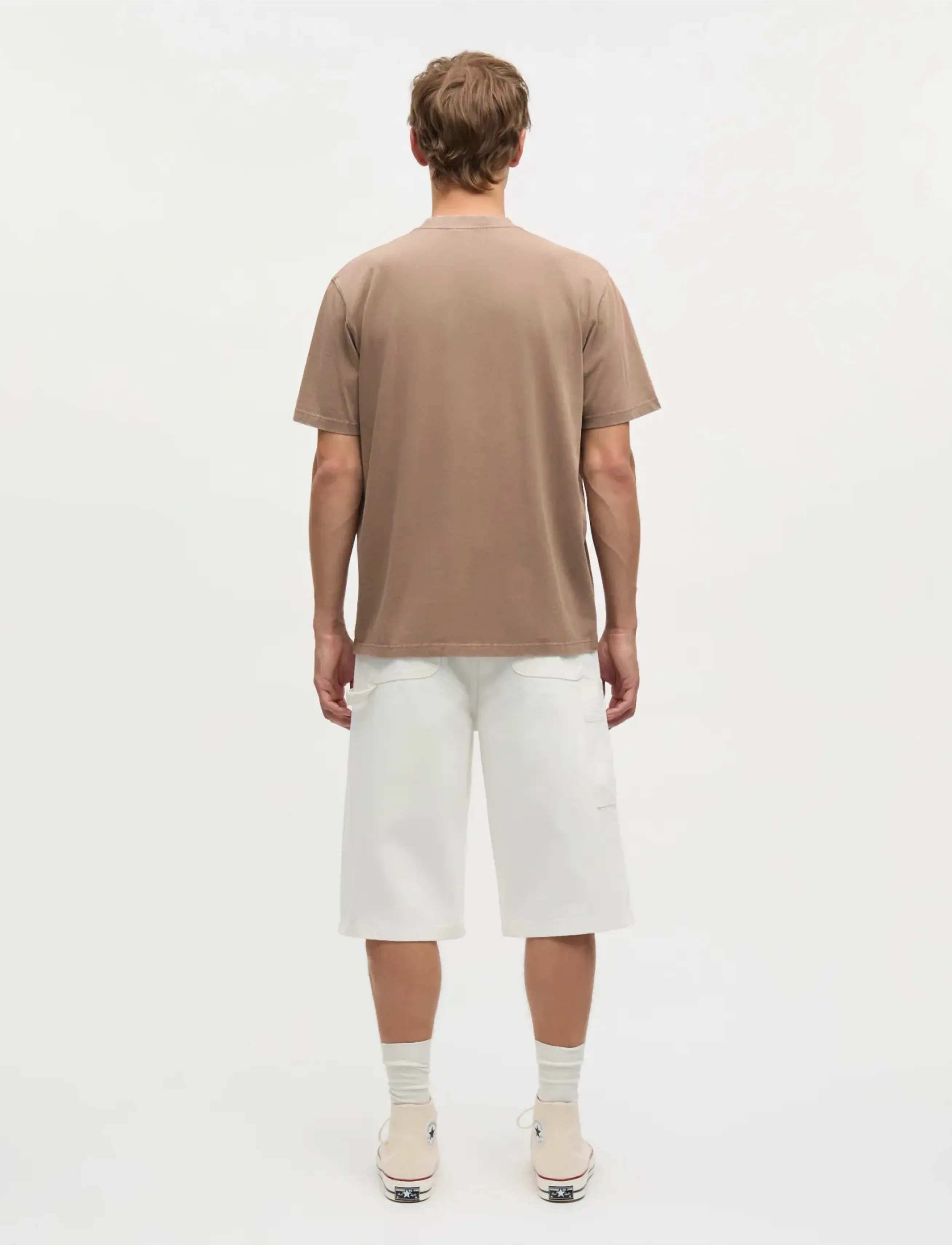 Mads Nørgaard - Combed Jersey Dye Thorbjørn Tee - krótki rękaw - walnut - 2