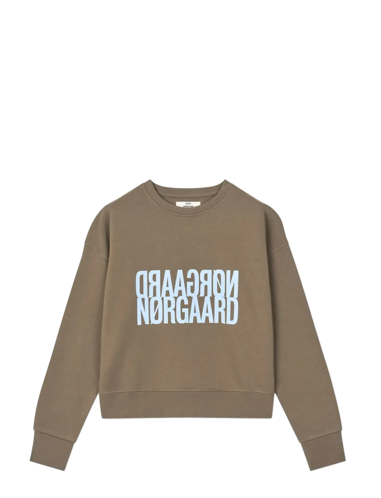 Mads Nørgaard Original Sweat Tilvina Sweatshirt, XS, Sweatshirts & Hoodies, Braun - Sweatshirts, Frauen