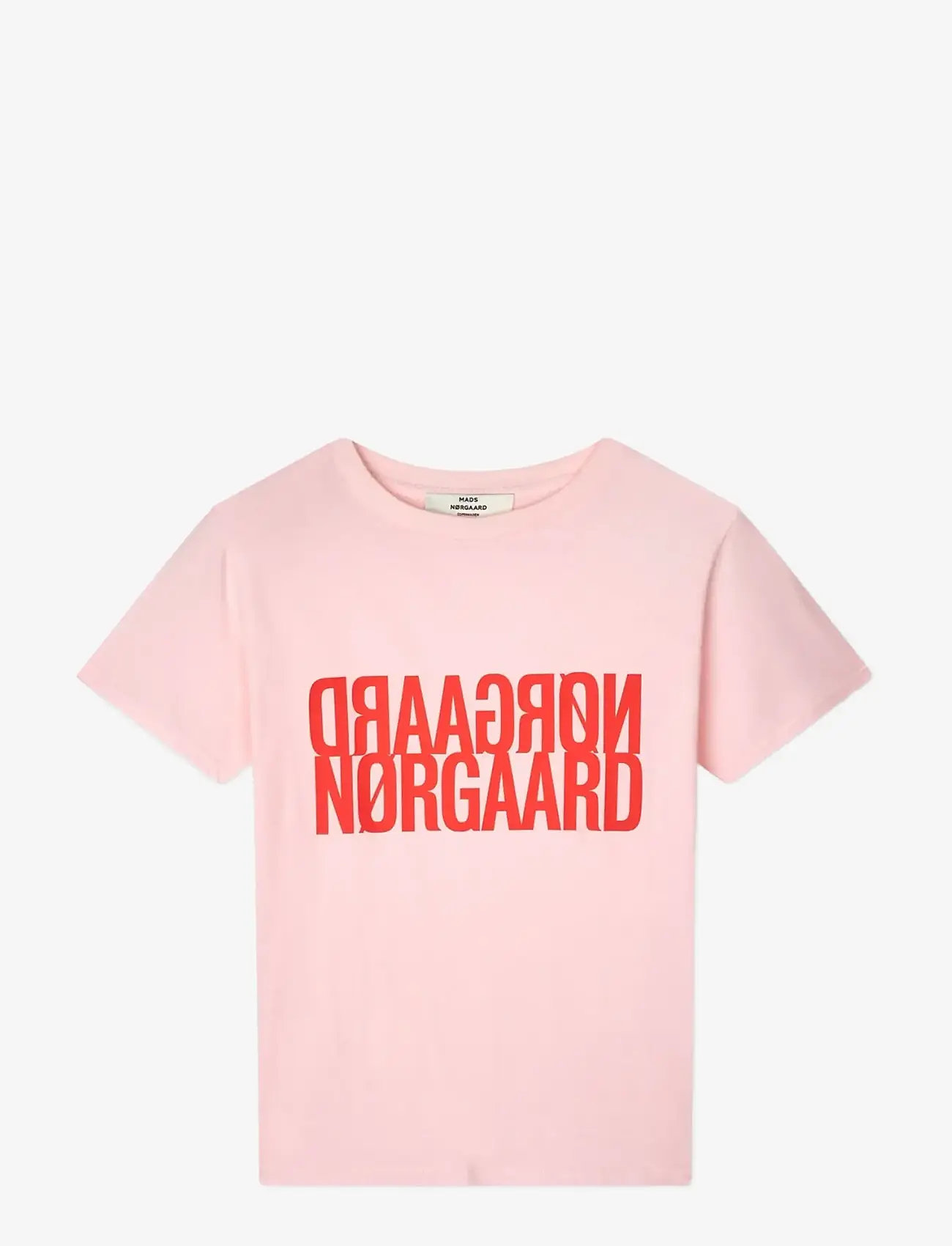 Mads Nørgaard - Single Cotton Trenda P Tee - t-shirts - blushing bride - 1
