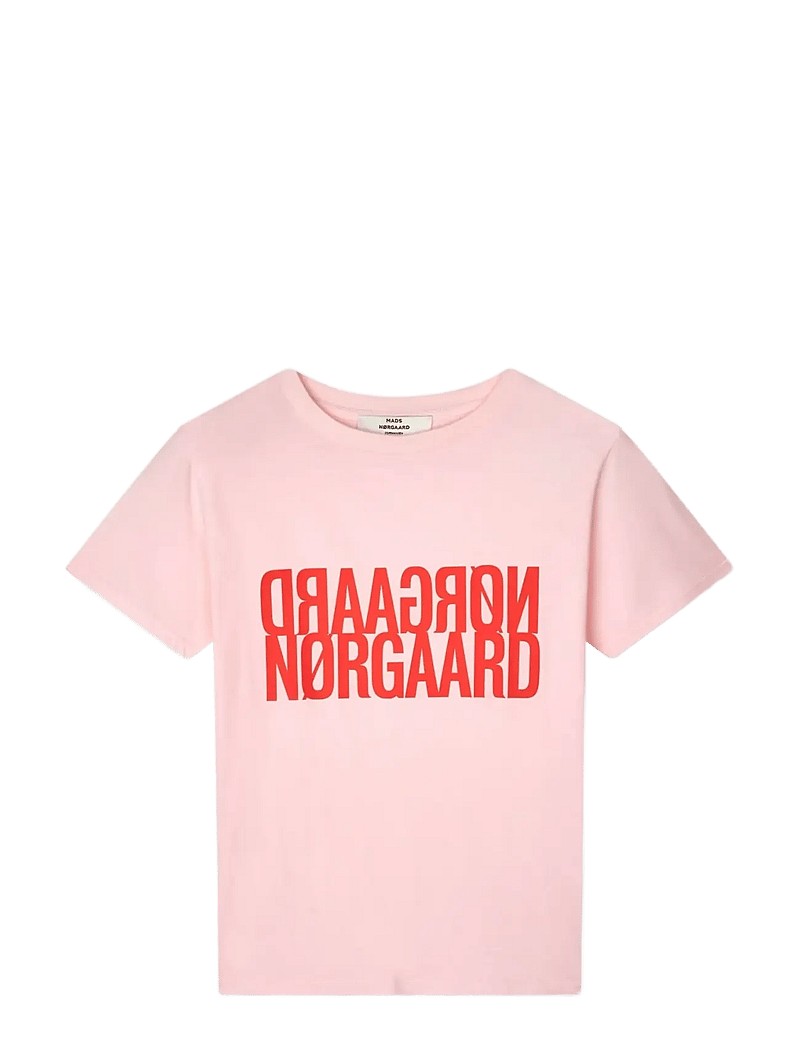Mads Nørgaard - Single Cotton Trenda P Tee - t-shirts - blushing bride - 1