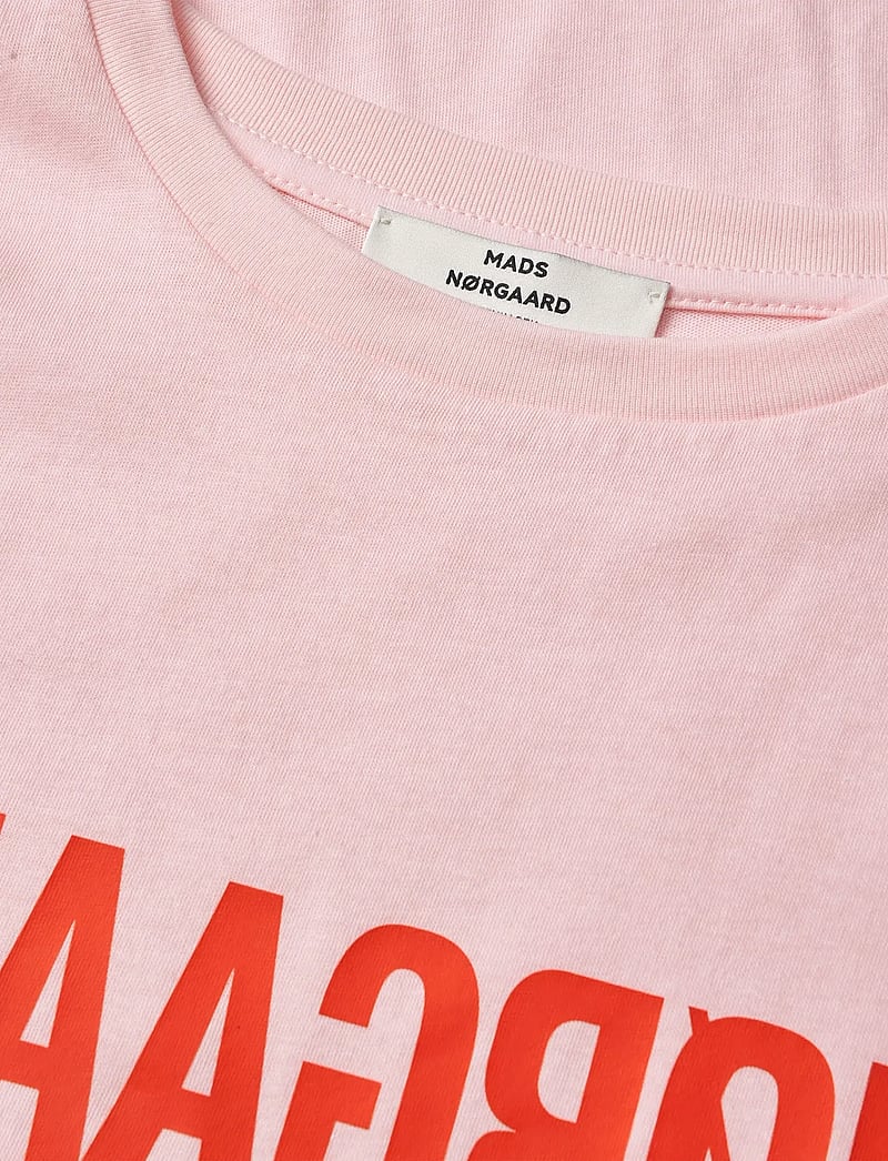 Mads Nørgaard - Single Cotton Trenda P Tee - t-shirts - blushing bride - 3