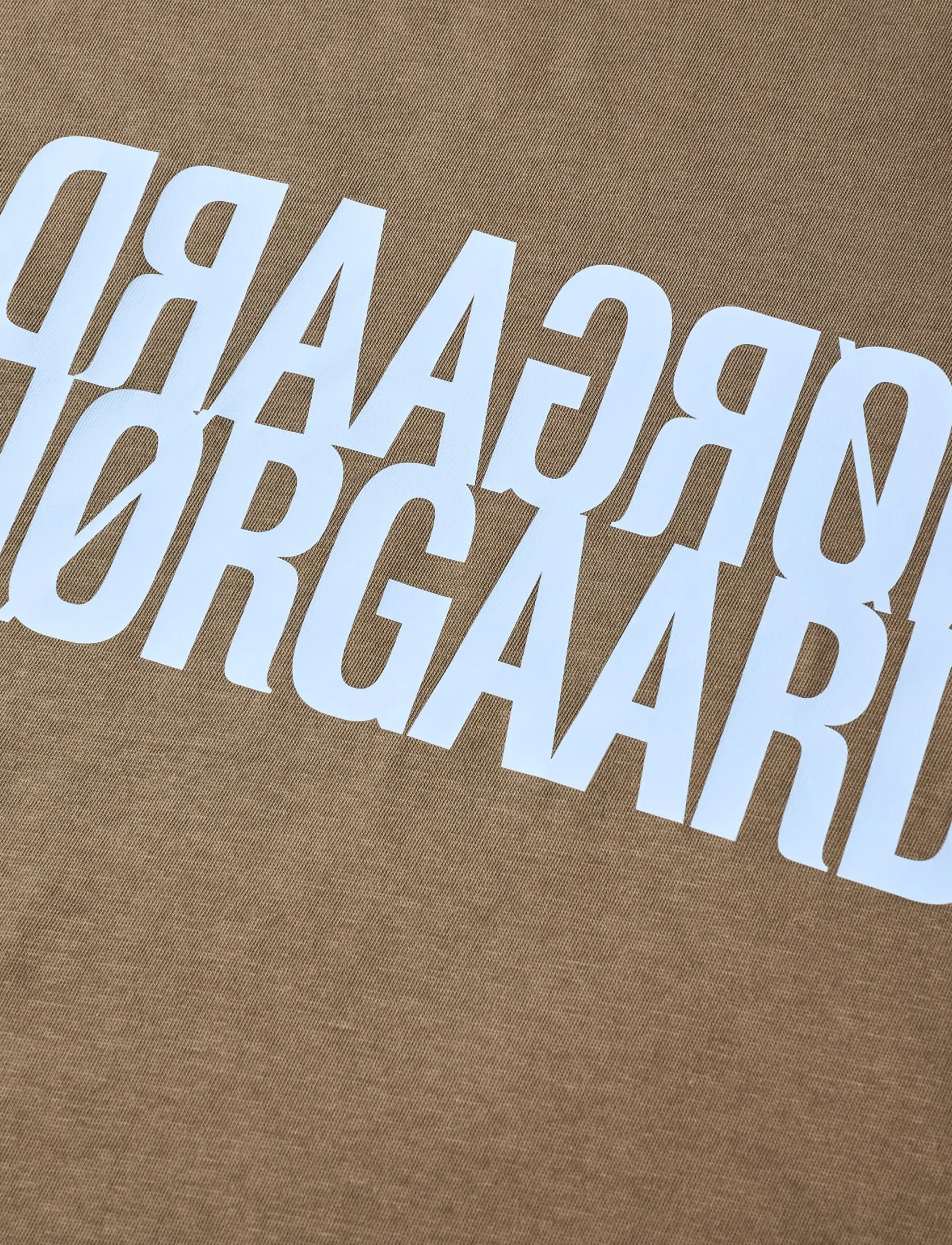 Mads Nørgaard - Single Cotton Trenda P Tee - t-särgid - walnut - 1