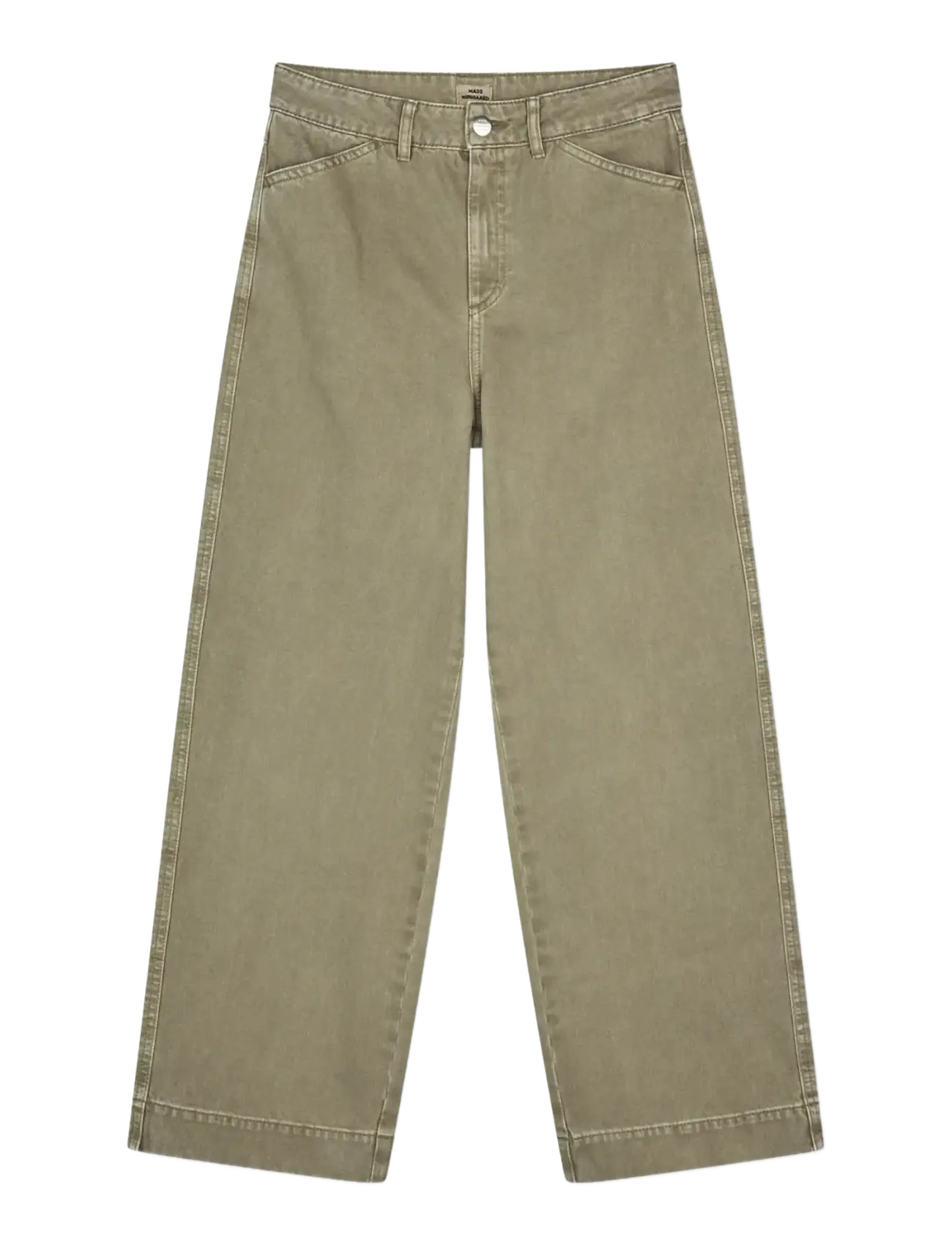 Mads Nørgaard Soil Denim Kargo pants - Jeans - OVERLAND TREK / khaki/green