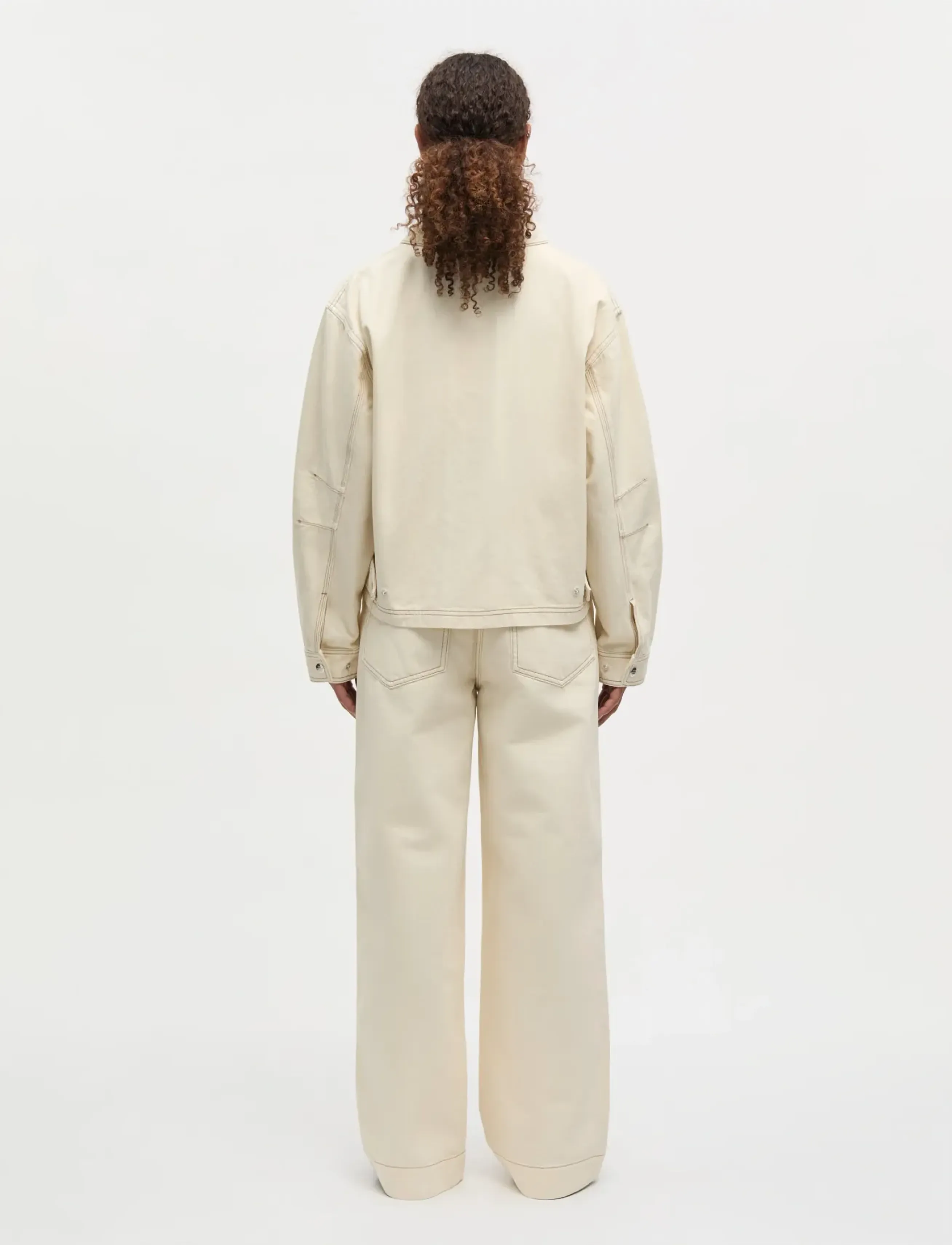 Mads Nørgaard Soil Denim Kargo Pants cargobyxor dam – bild 2