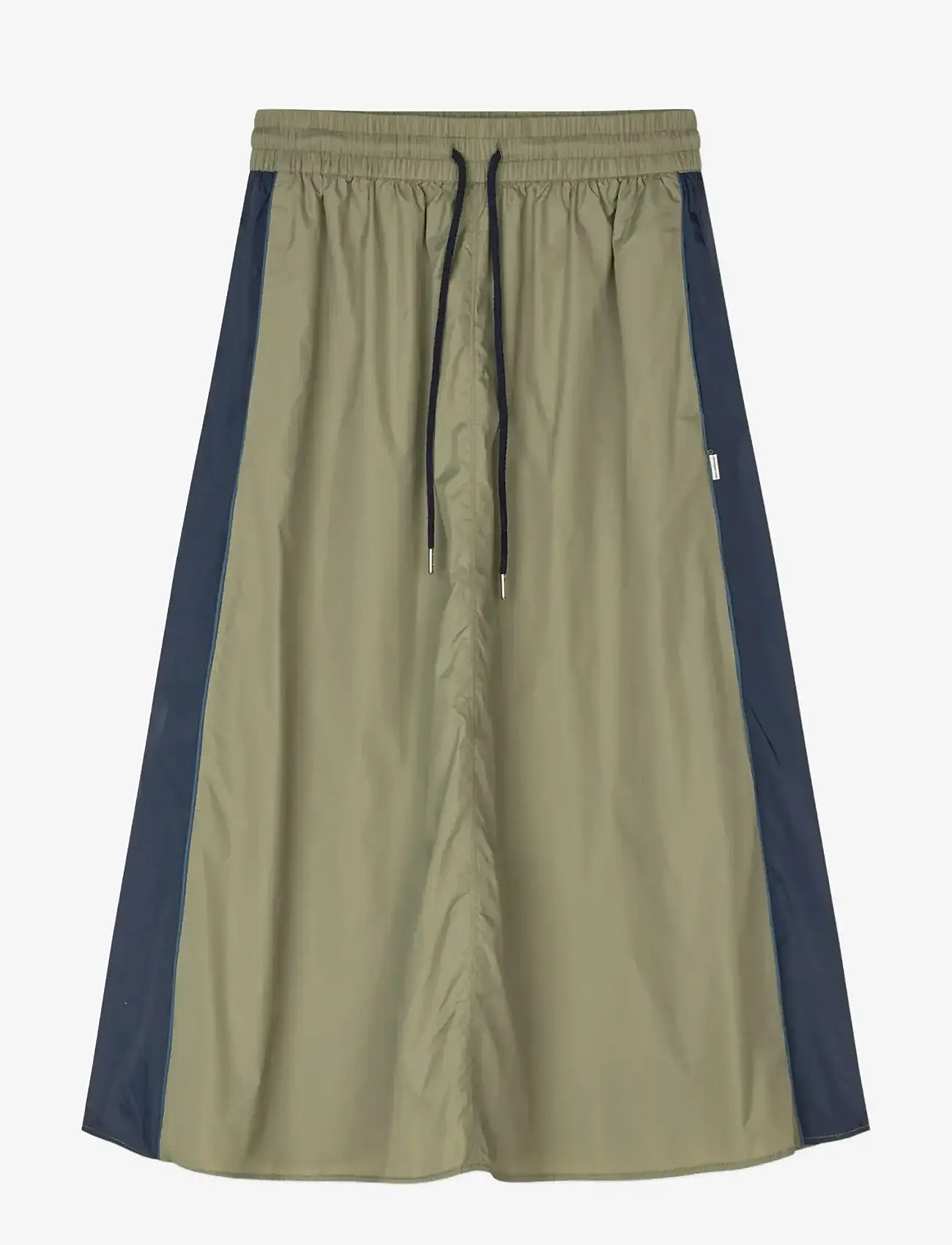 Mads Nørgaard Ripstop Nylon Caro Skirt - Seelikud - OVERLAND TREK/SKY CAPTAIN / khaki/green