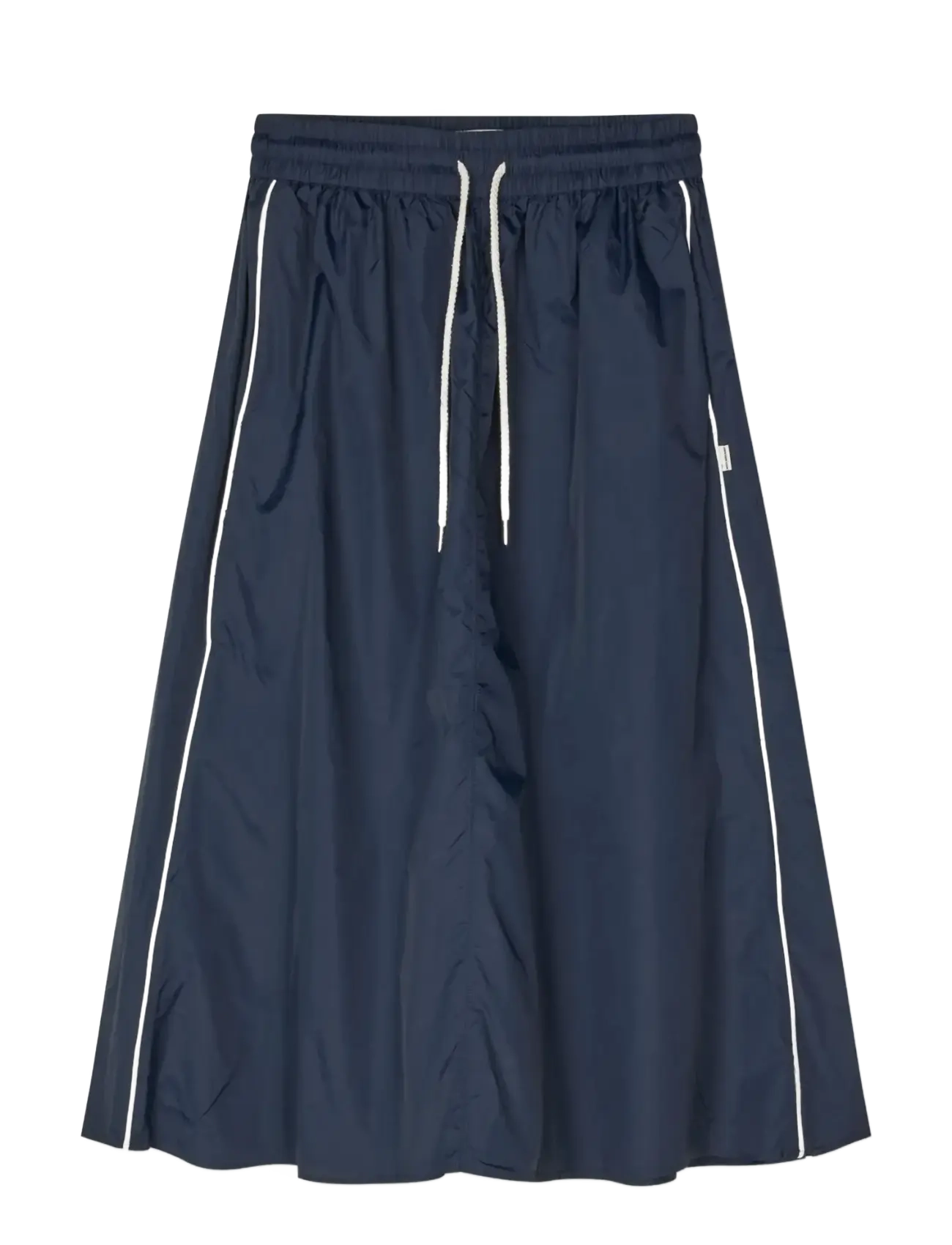 Mads Nørgaard Ripstop Nylon Caro Skirt - Nederdele - SKY CAPTAIN / navy