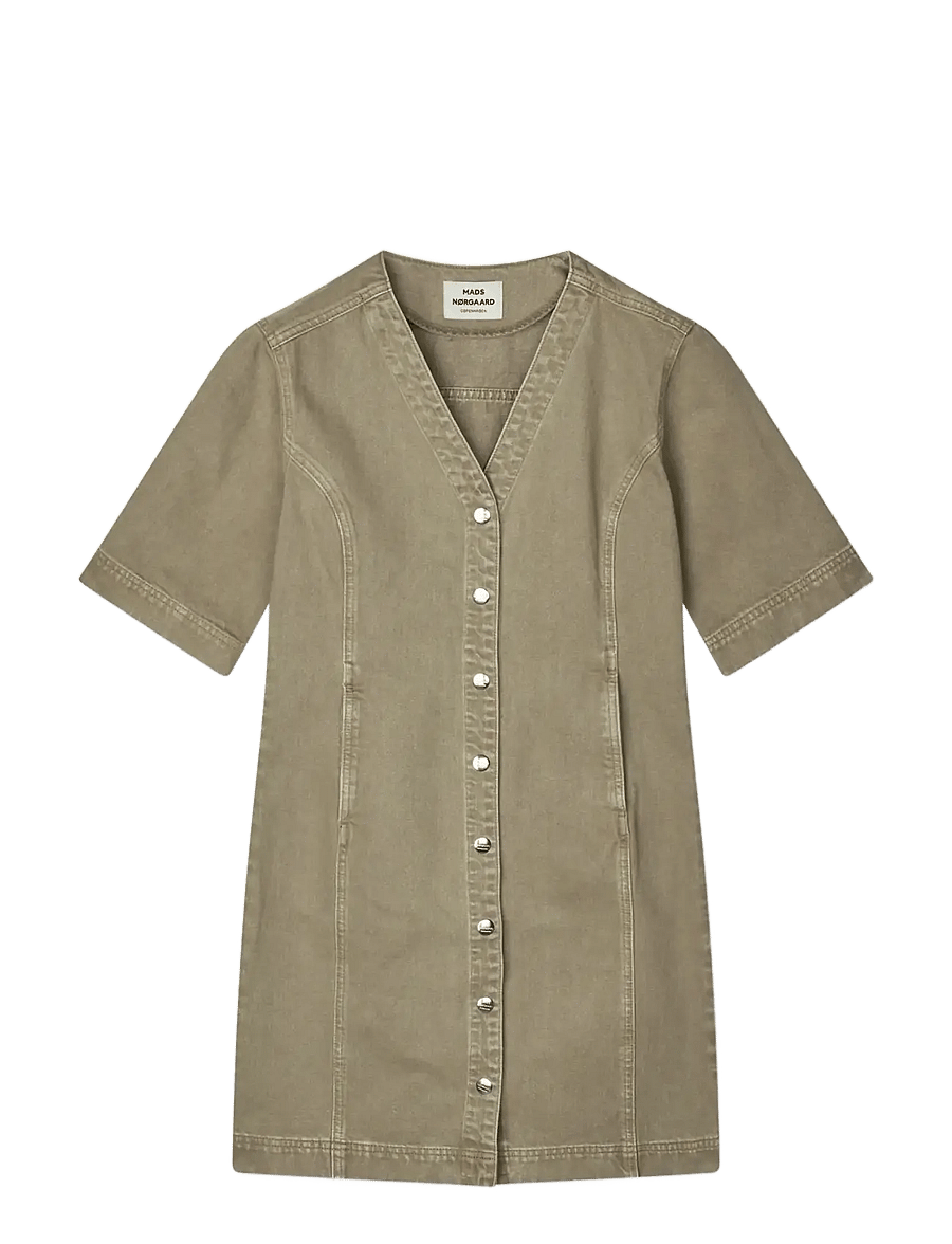 Mads Nørgaard - Soil Denim Vigga Dress - korte kjoler - overland trek - 1