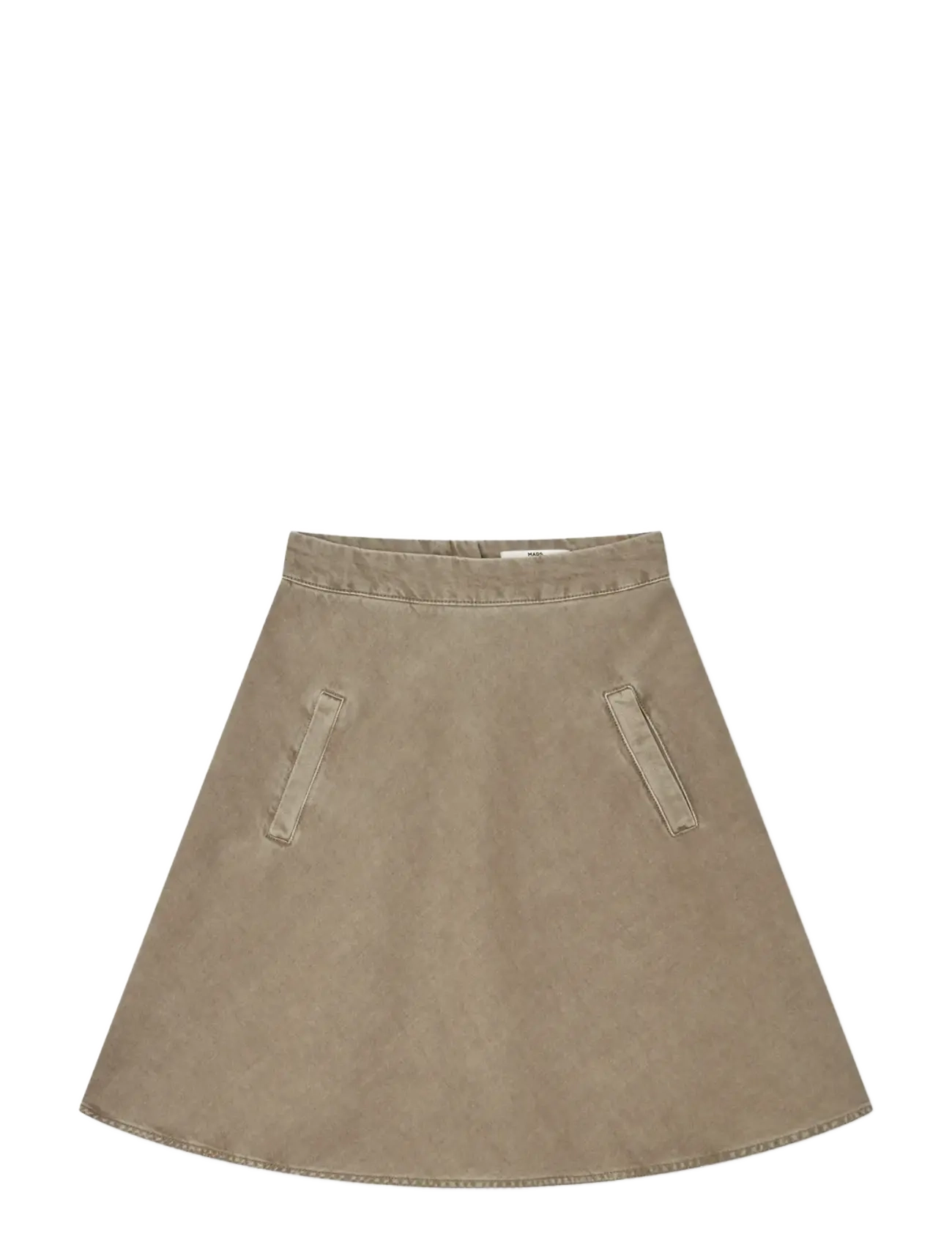 Mads Nørgaard Soil Denim Stelly Skirt - Nyheter - OVERLAND TREK / khaki/green