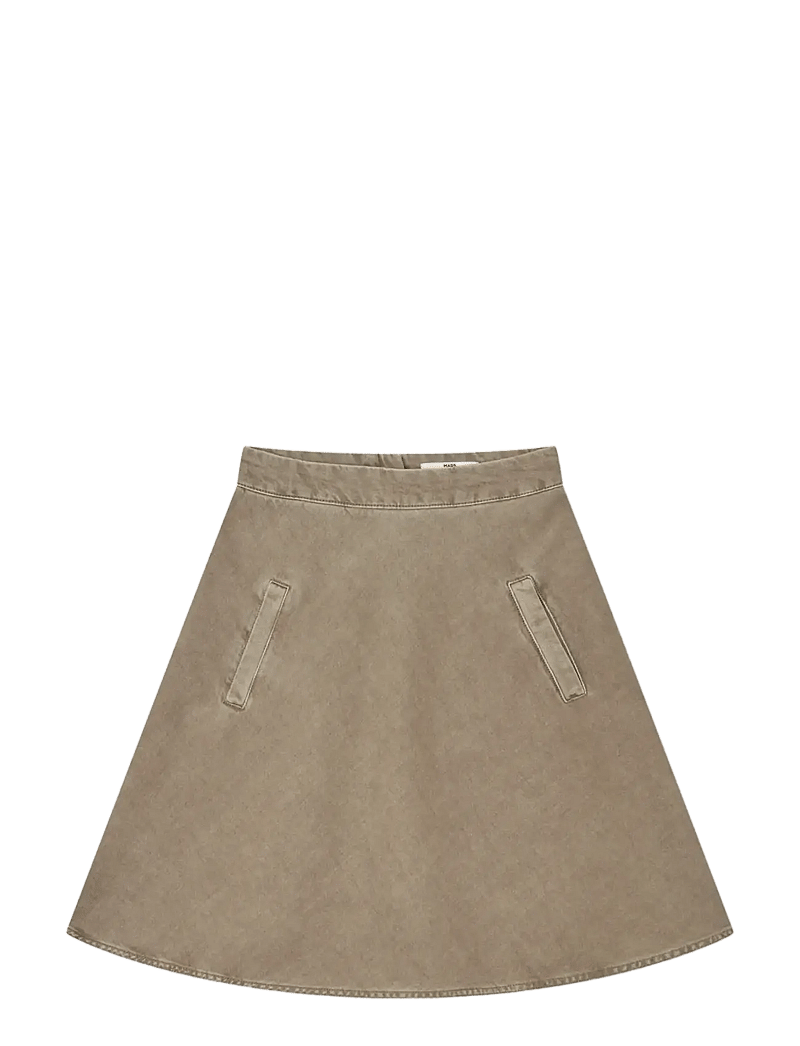 Mads Nørgaard - Soil Denim Stelly Skirt - jeanskjolar - overland trek - 1