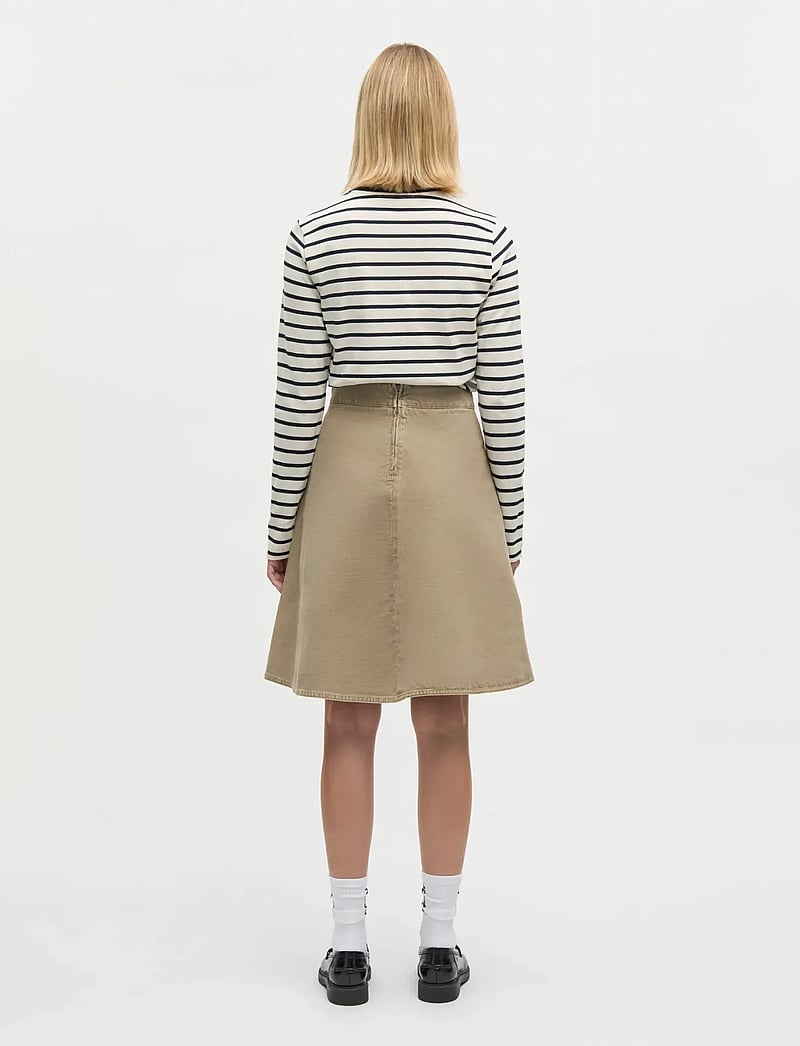Mads Nørgaard - Soil Denim Stelly Skirt - jeanskjolar - overland trek - 2