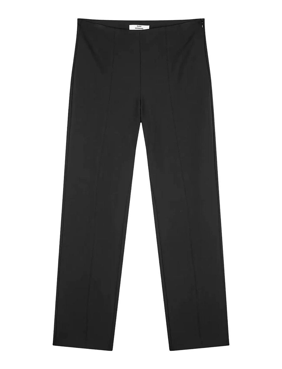 Mads Nørgaard - Stretchy Nylon Lyne Pants - slim-fit hosen - black - 1