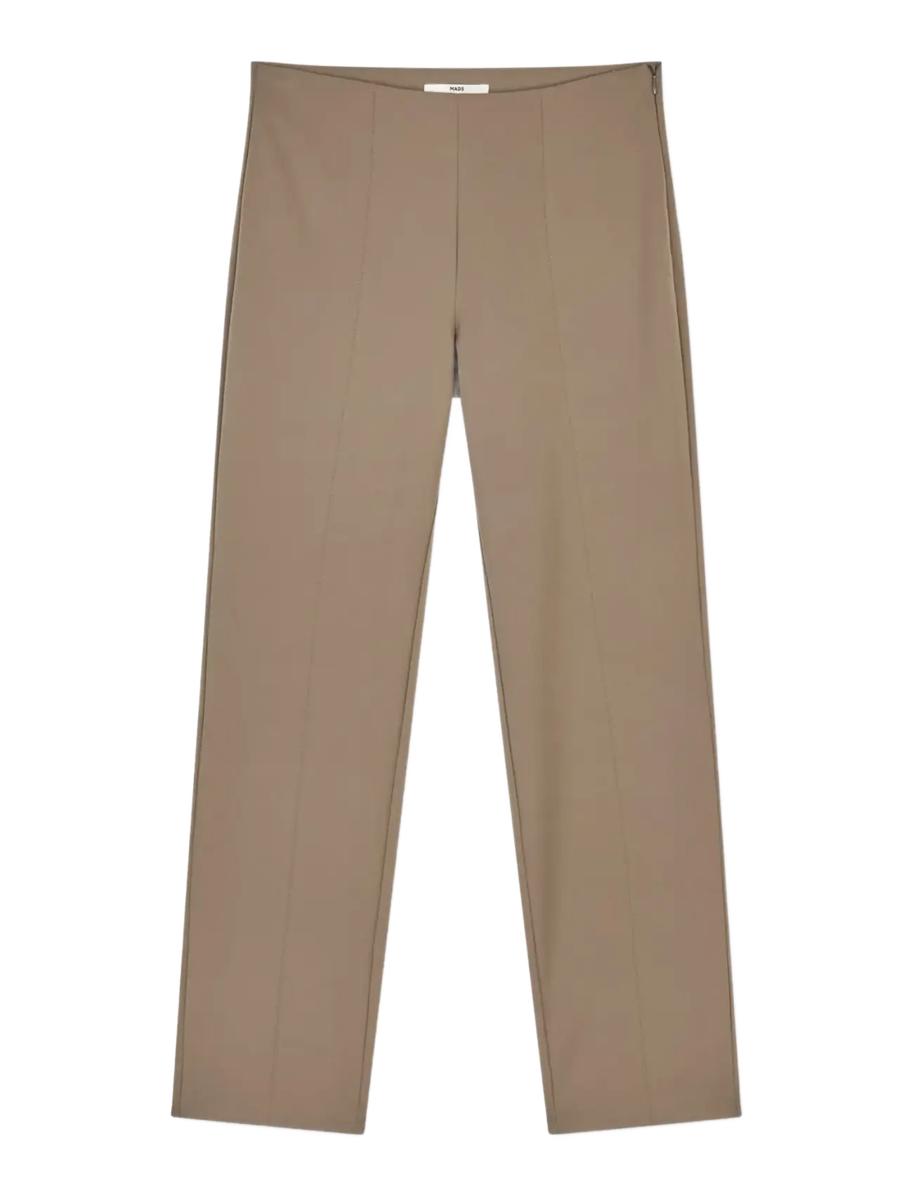 Mads Nørgaard Stretchy Nylon Lyne Pants, 40, Trousers, Beige - Slim Fit Frauen