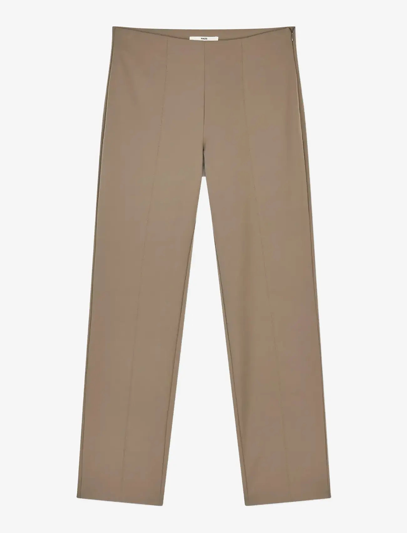 Mads Nørgaard - Stretchy Nylon Lyne Pants - slim fit hosen - walnut - 0