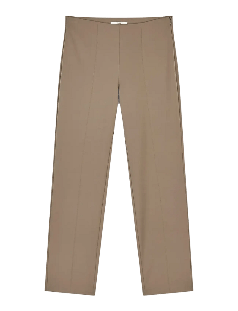 Mads Nørgaard - Stretchy Nylon Lyne Pants - slim fit hosen - walnut - 0