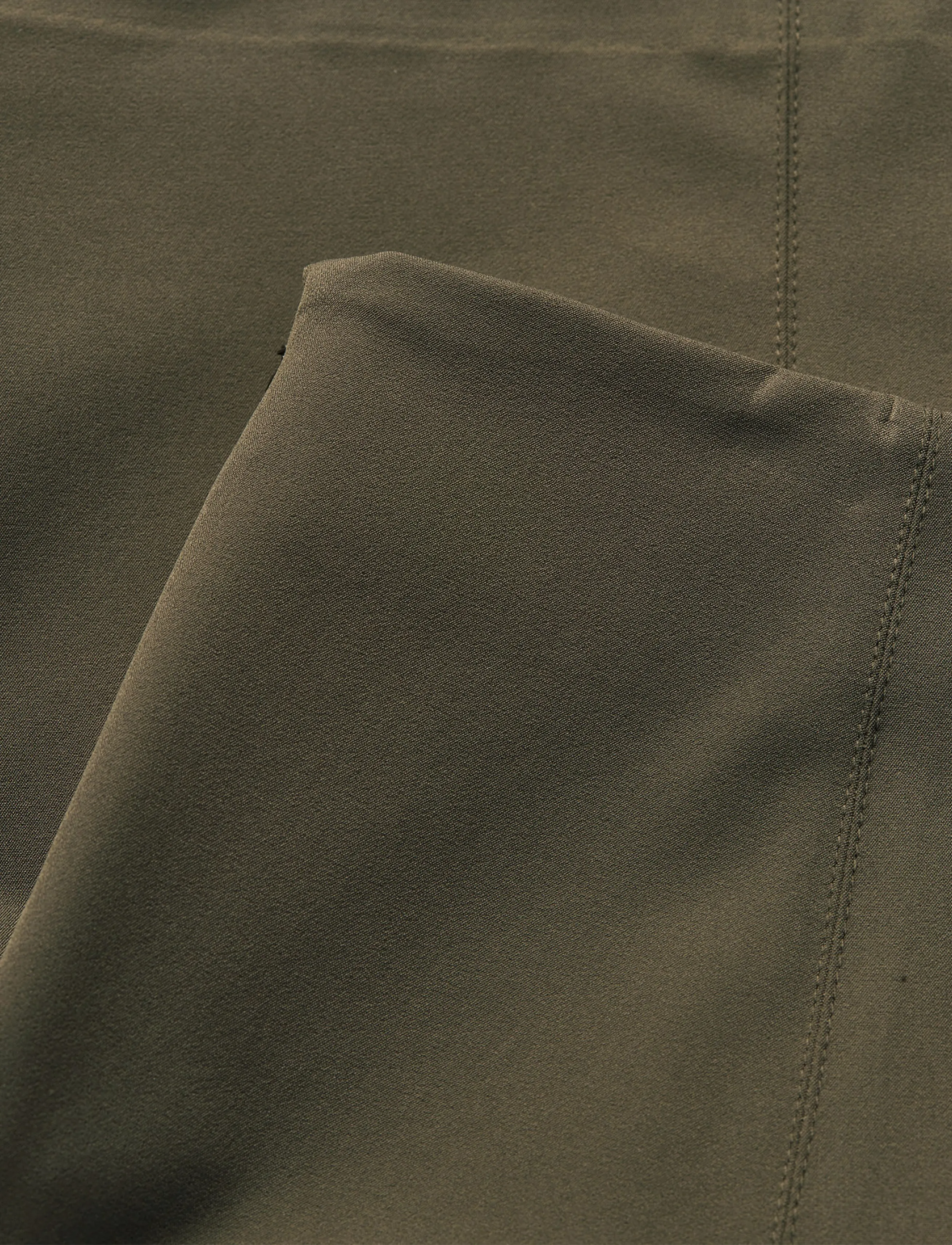Mads Nørgaard - Stretchy Nylon Roberta Skirt - korte nederdele - tarmac - 1
