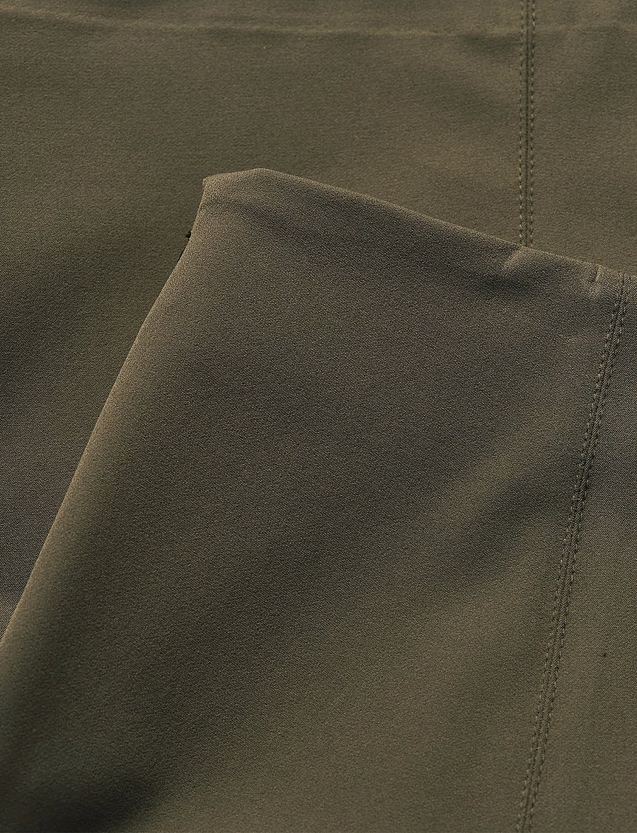 Mads Nørgaard - Stretchy Nylon Roberta Skirt - korte nederdele - tarmac - 1